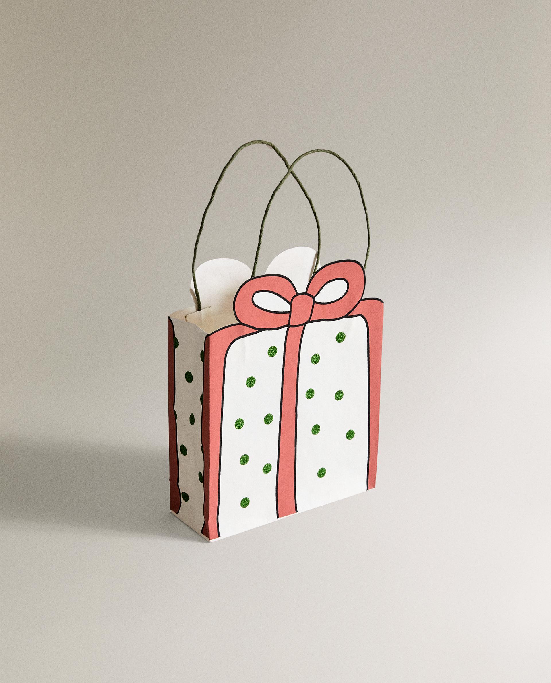 PACK OF SMALL CHRISTMAS GIFT BAGS PACK OF 4 Zara Home Deutschland