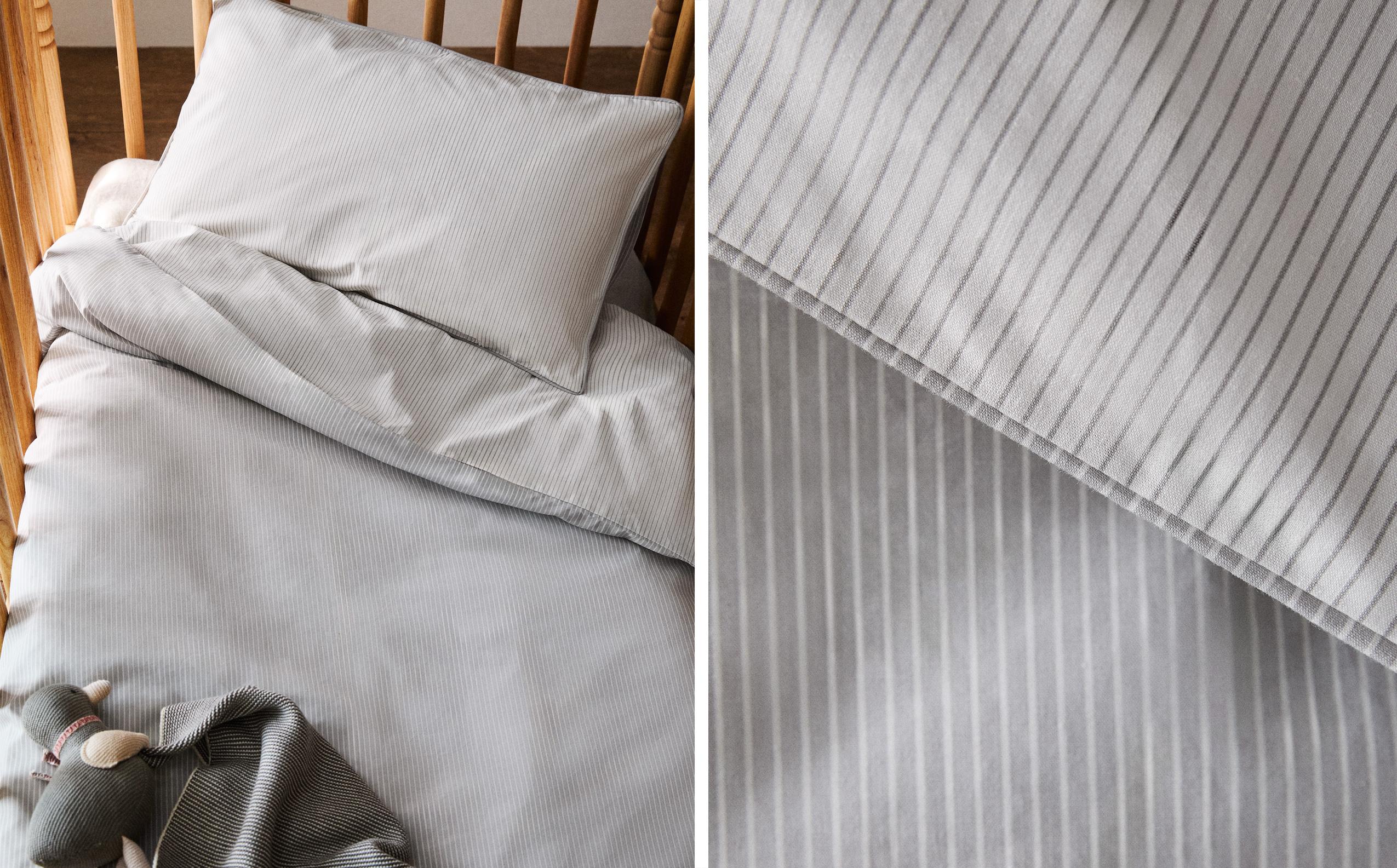 STRIPED DUVET COVER