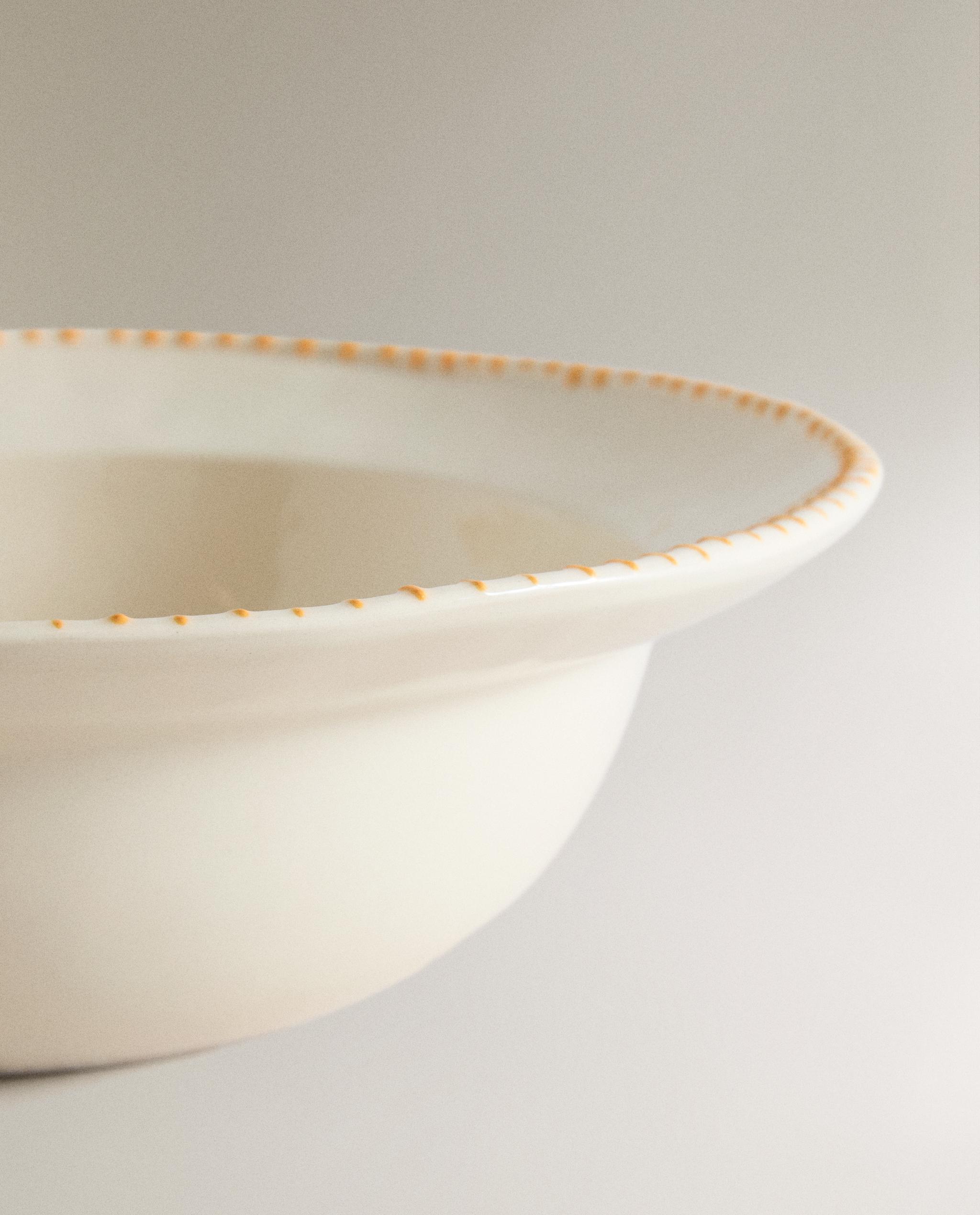 FISH EARTHENWARE SALAD BOWL product thumbnail 2