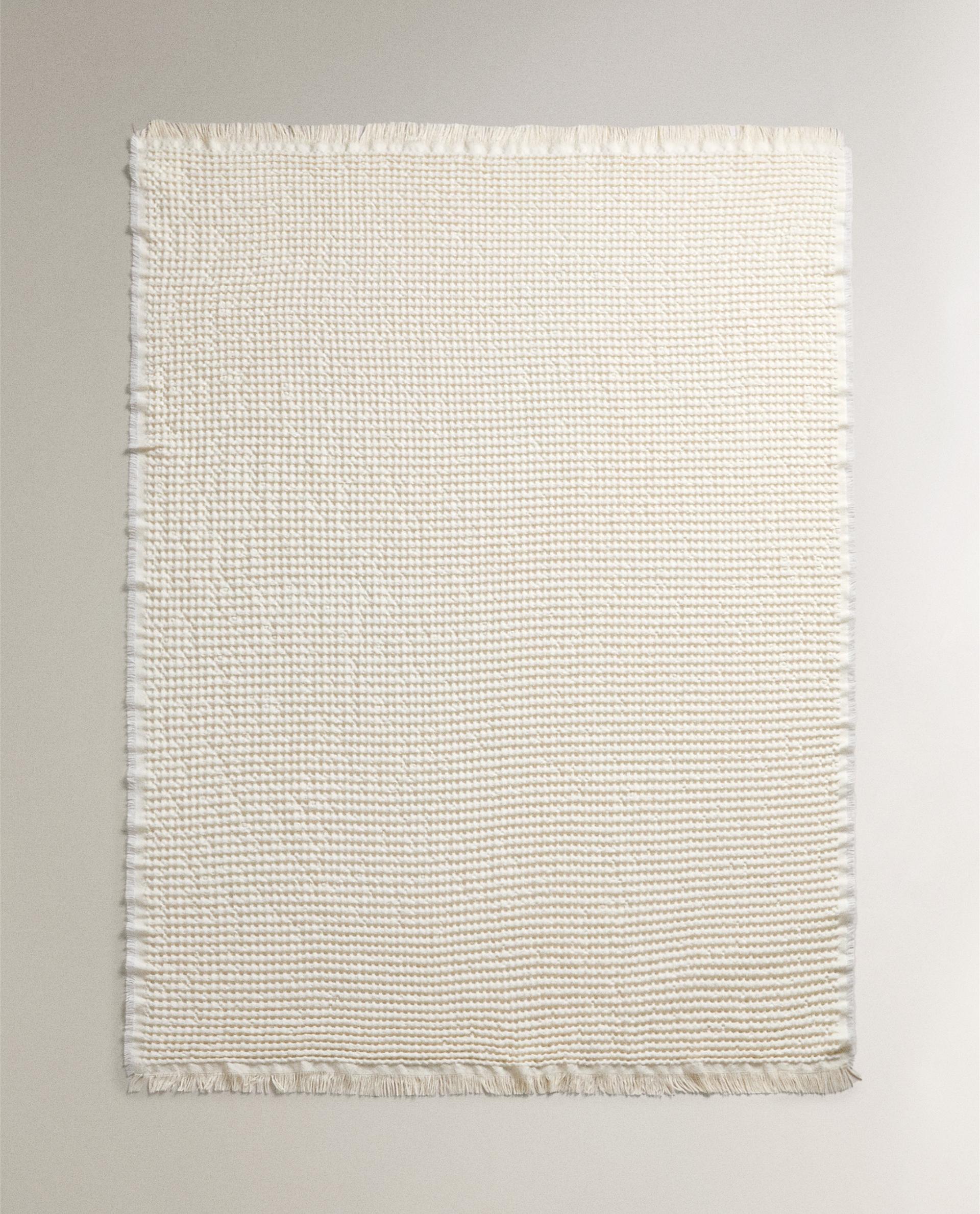 WAFFLEKNIT THROW Zara Home Thailand