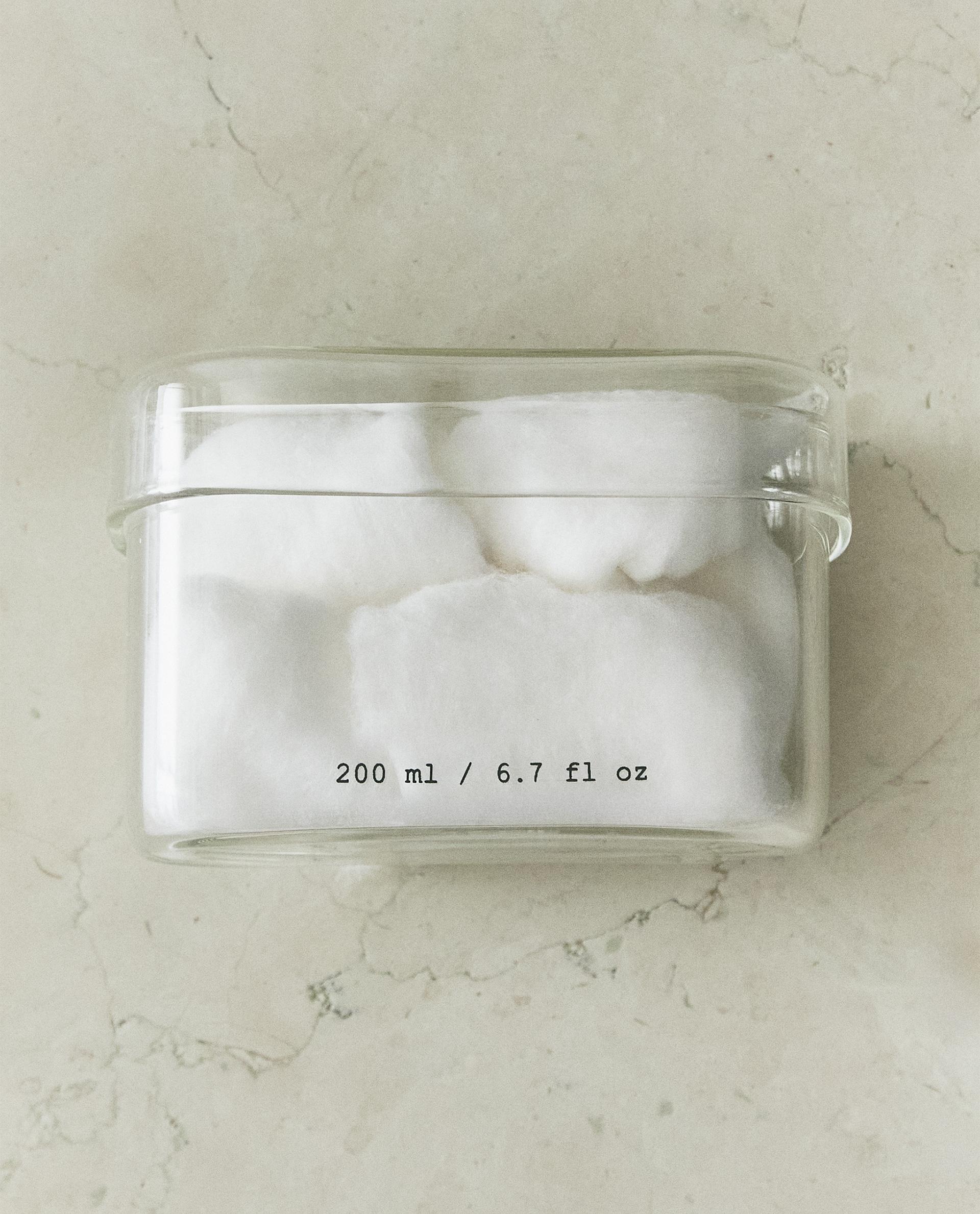 BOROSILICATE BATHROOM JAR WITH LETTERS - See all - BATHROOM - BATHROOM ACCESSORIES | Zara Home United States of America | Zara Home United States of America