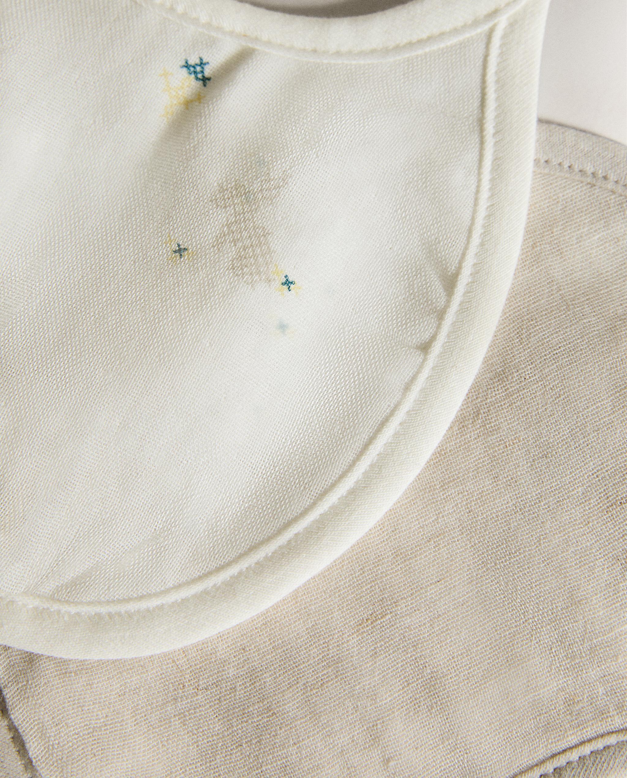 EMBROIDERED BABY BIB (PACK OF 2) product thumbnail 4