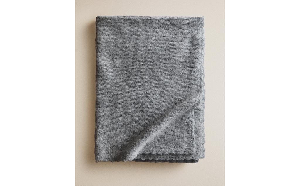 KIDS' ALPACA BLEND BLANKET KIDS' ALPACA BLEND BLANKET