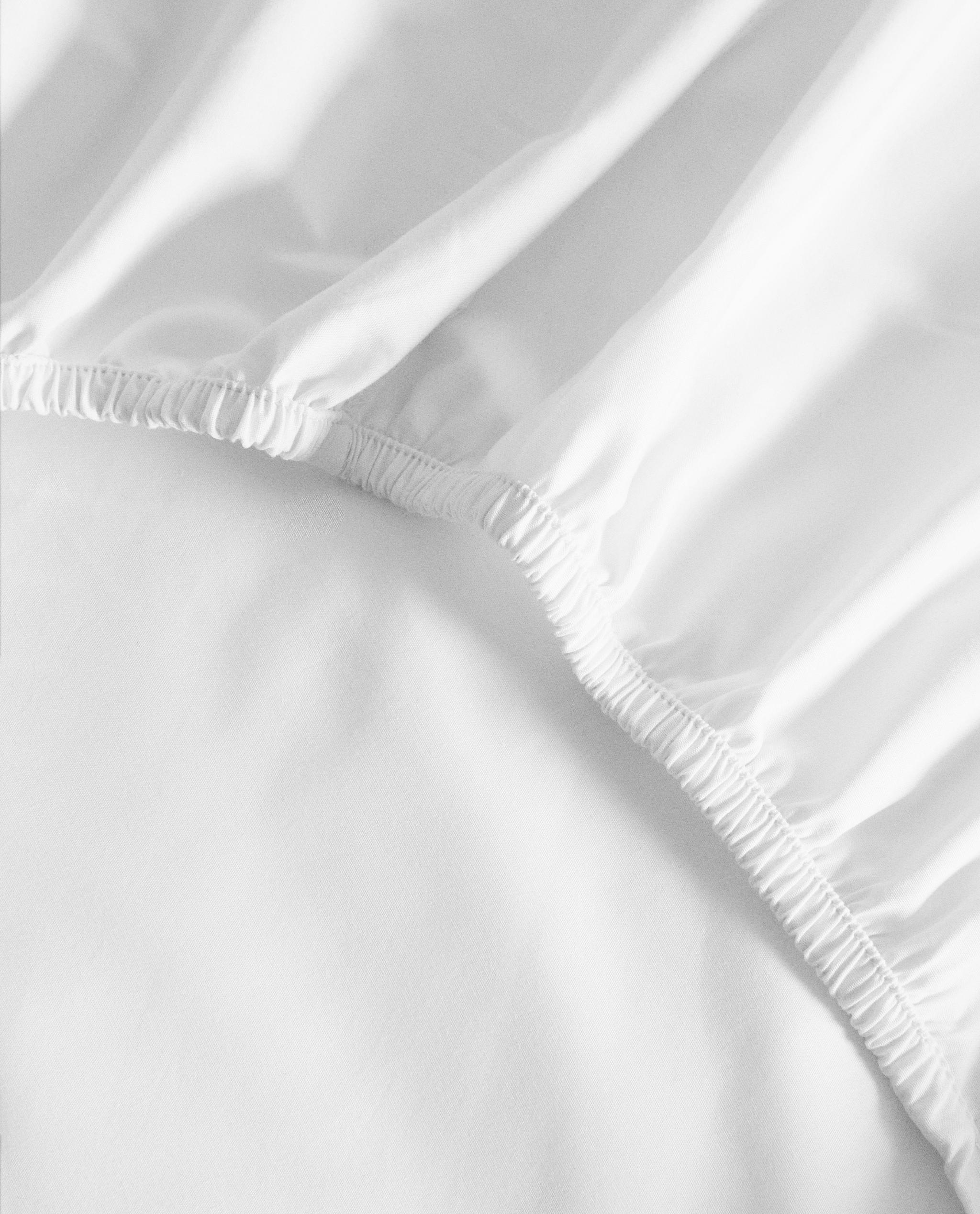 PERCALE FITTED SHEET | 40 CM HIGH (200 THREAD COUNT) product thumbnail 5