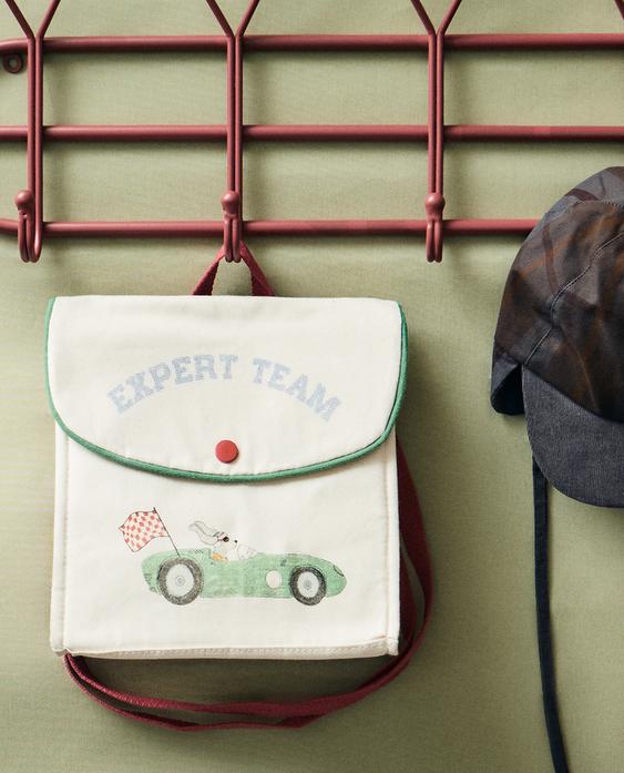 BOLSA TÉRMICA PORTÁTIL INFANTIL CÃO DE CORRIDA