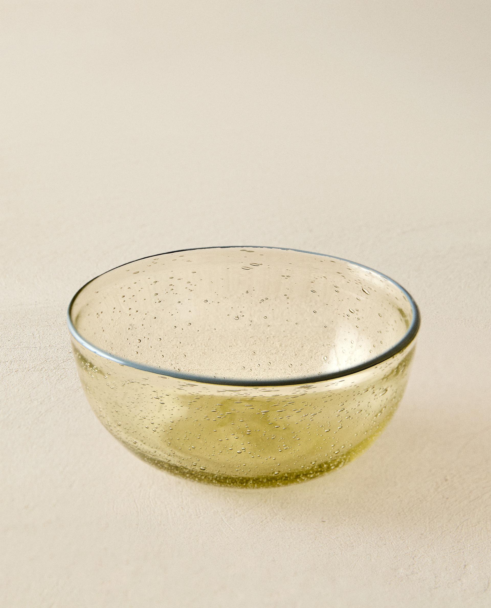 XODAS アイスボウル Bowl ボロシリケイトガラス Silver-Gold 金糸 ガラスボウル(L)ゴールド