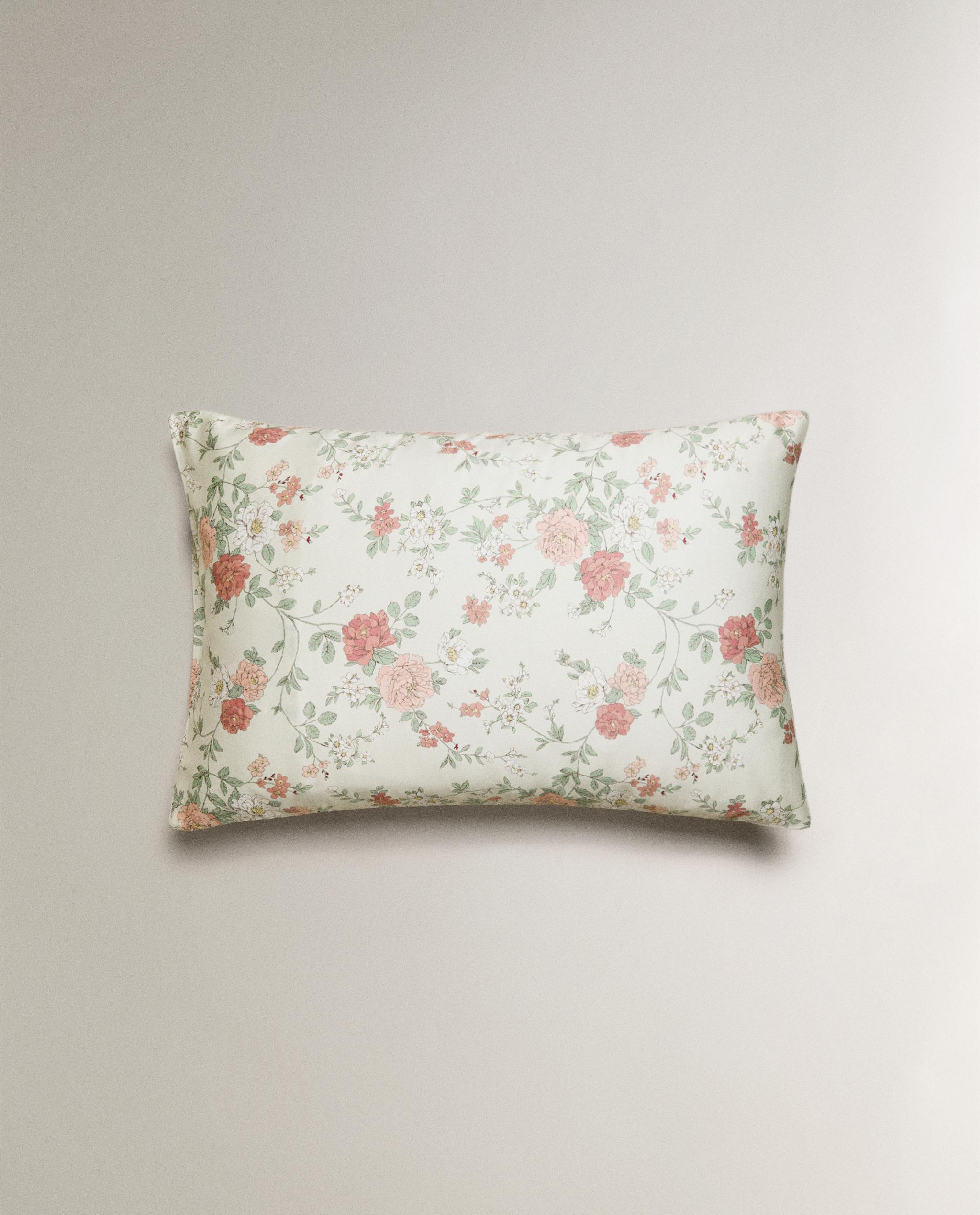 PEONY PRINT SATEEN PILLOWCASE product thumbnail 6