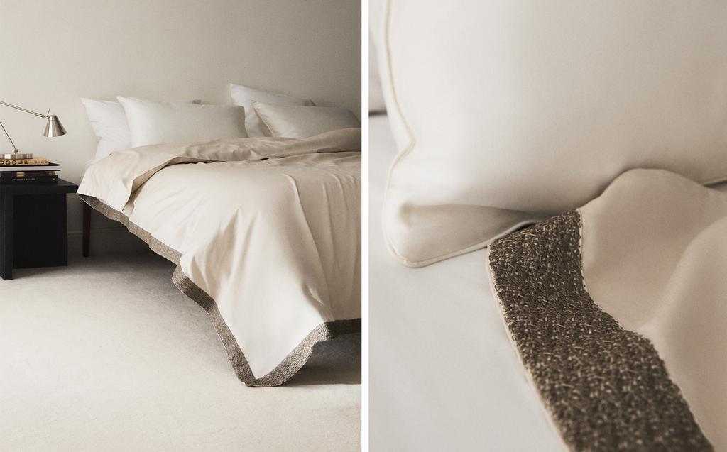 EMBROIDERED SATEEN DUVET COVER (300 THREAD COUNT)