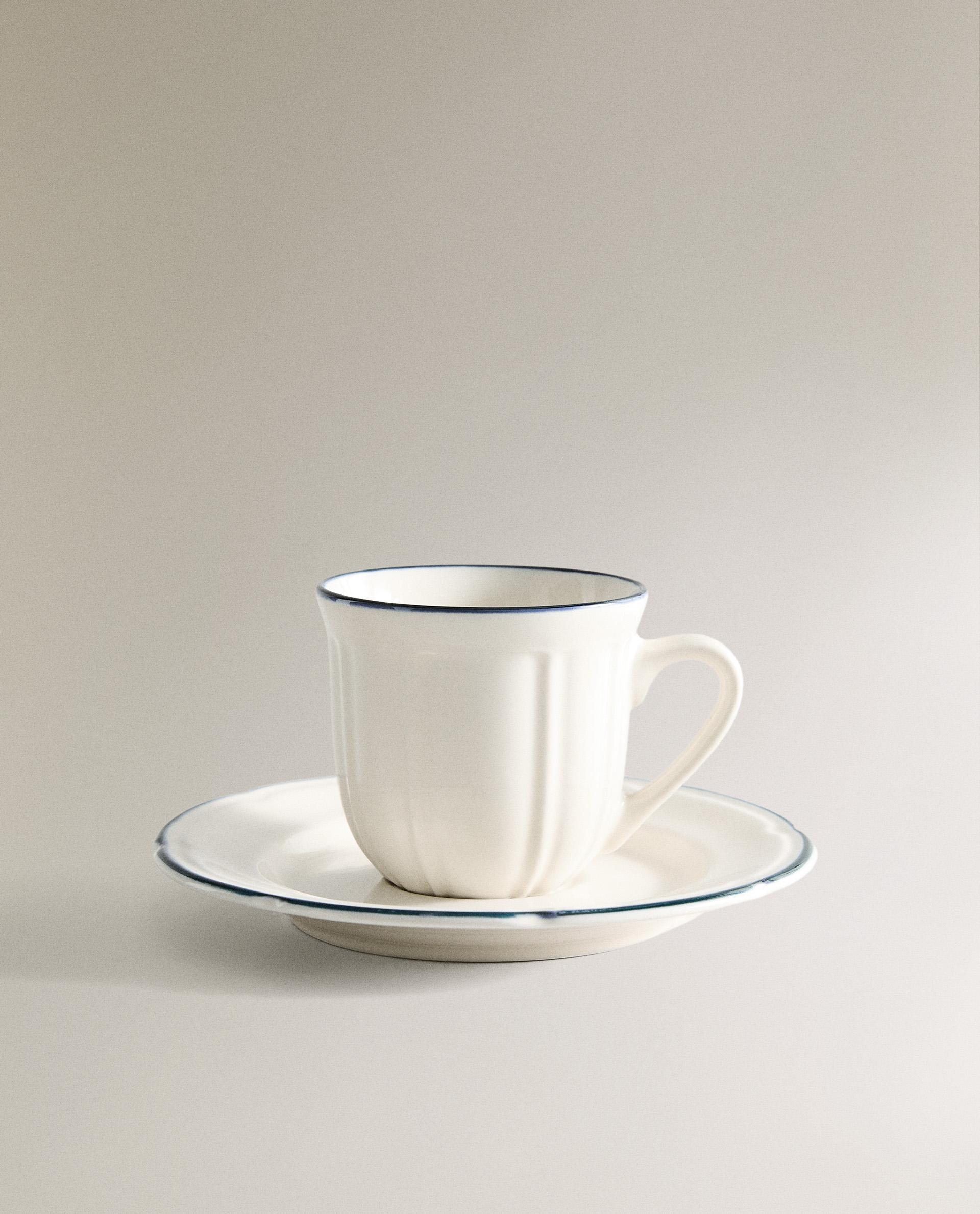 ホワイト カップとソーサー コーヒー Amazon | 白い器 5客 セット ［ コーヒー カップソーサー