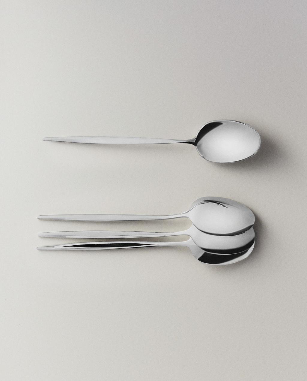 Pack of coffee spoons with thin handles (pack of 4)