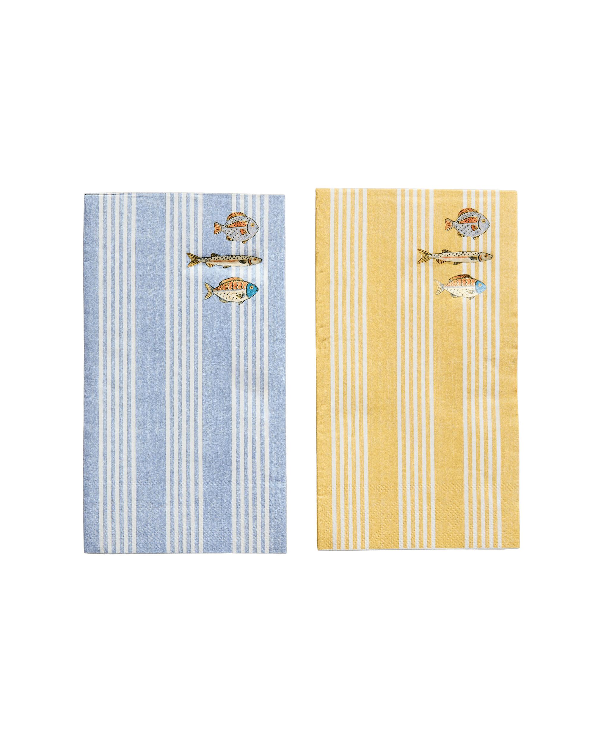 PACK OF FISH PRINT PAPER NAPKINS (PACK OF 30) product thumbnail 6