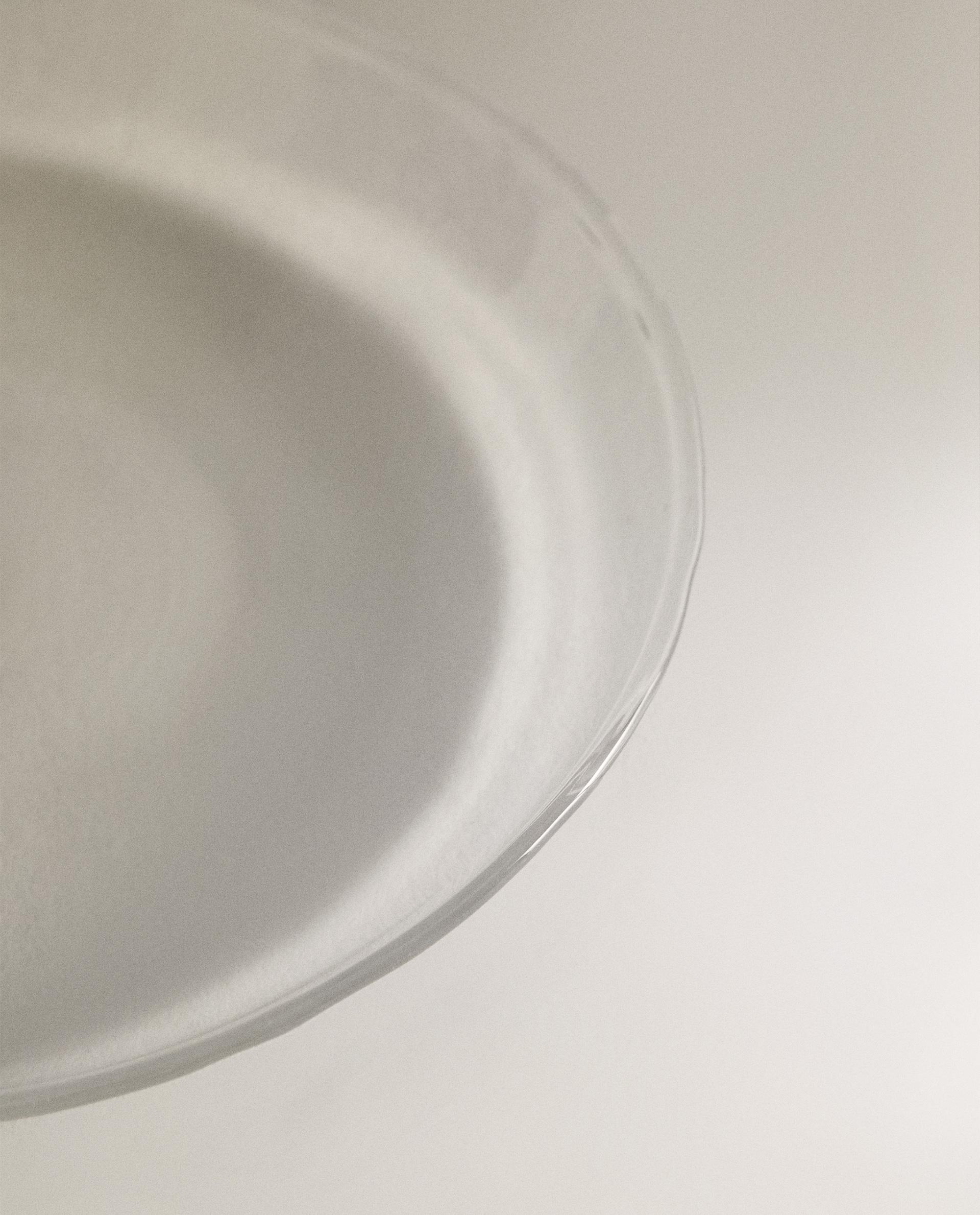 BOROSILICATE GLASS SIDE PLATE WITH RIM product thumbnail 5