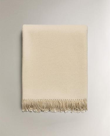 COUVERTURE DÉCORATIVE FRANGES