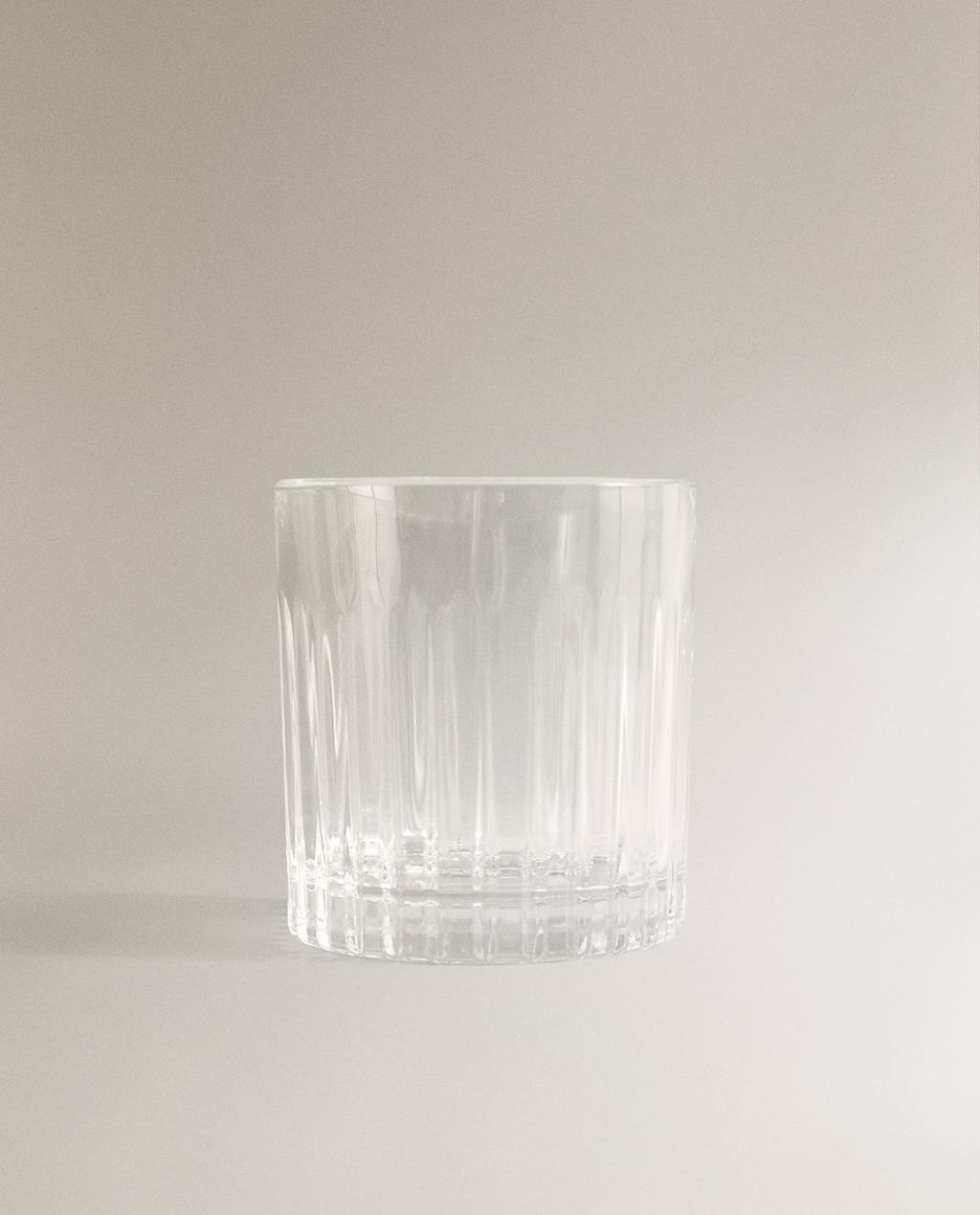 RAISED CRYSTALLINE TUMBLER