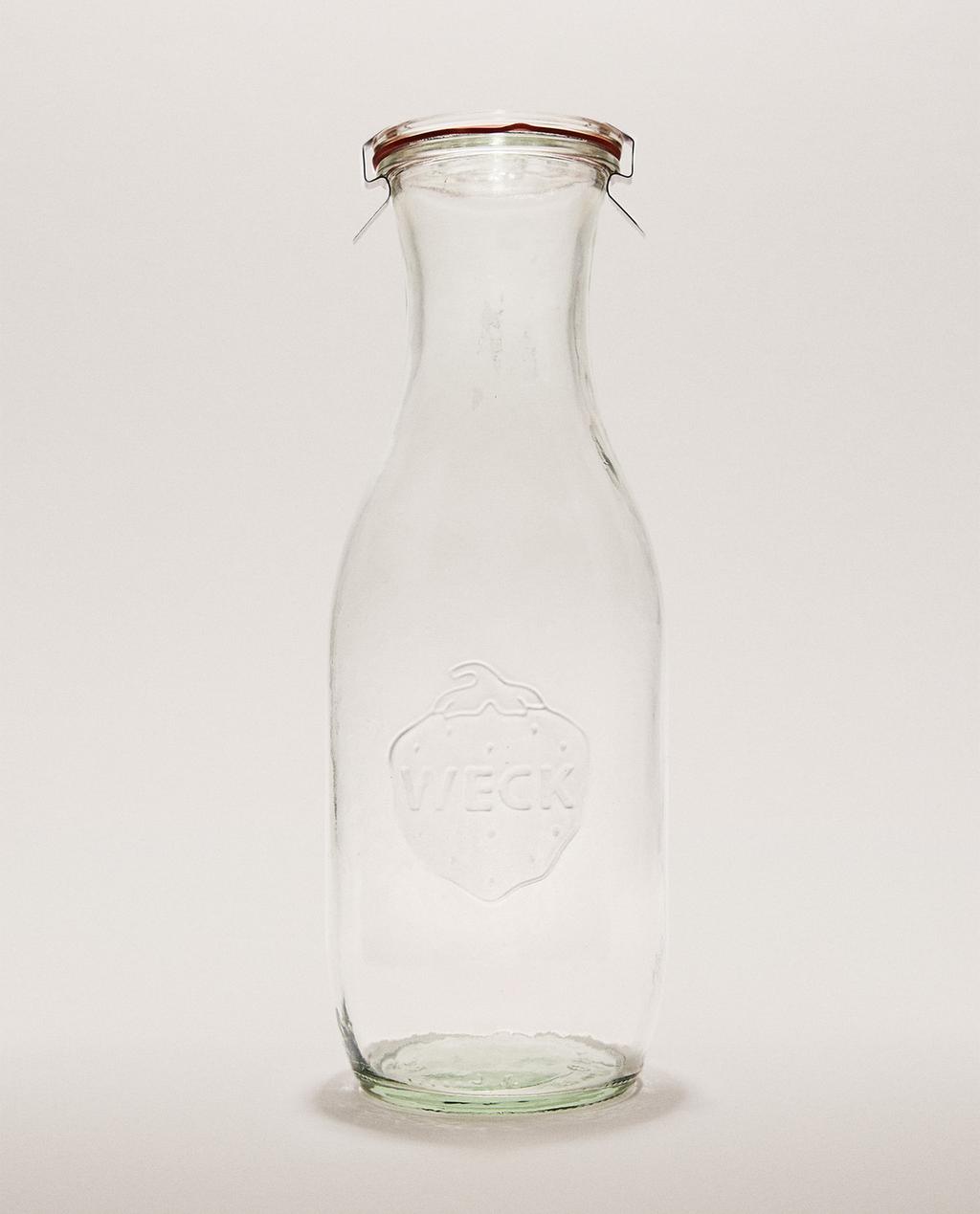 WECK BOTTLE WITH AIRTIGHT LID