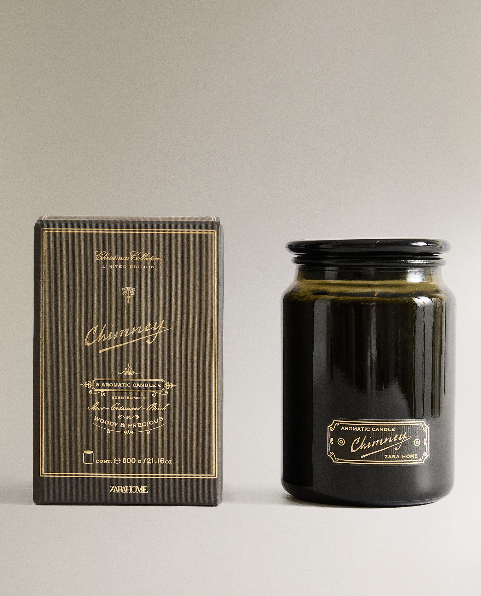 (600 G) BOUGIE PARFUMÉE CHIMNEY