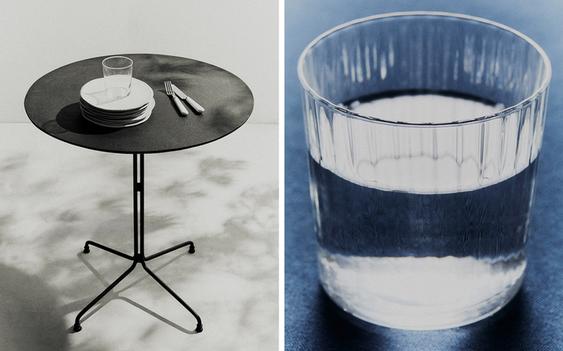 OUTDOOR FORGED METAL TABLE