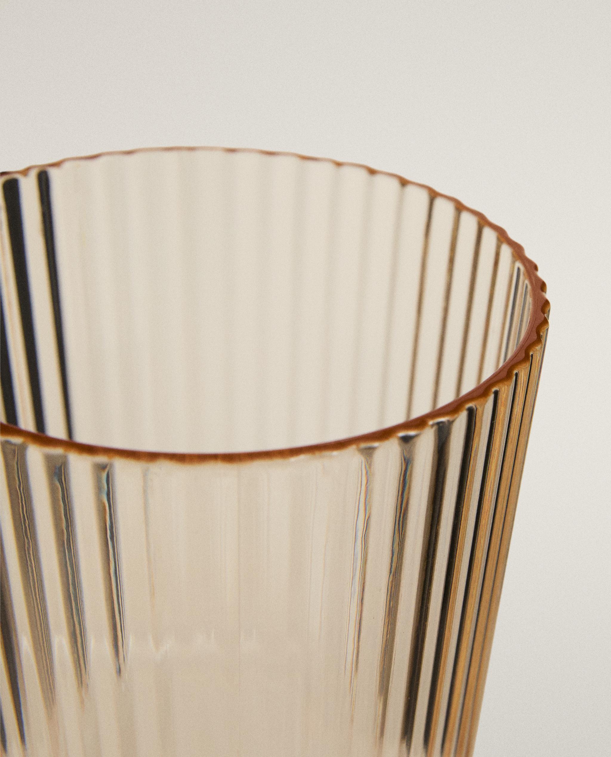 STRIPED MACRAMÉ WINE GLASS product thumbnail 6