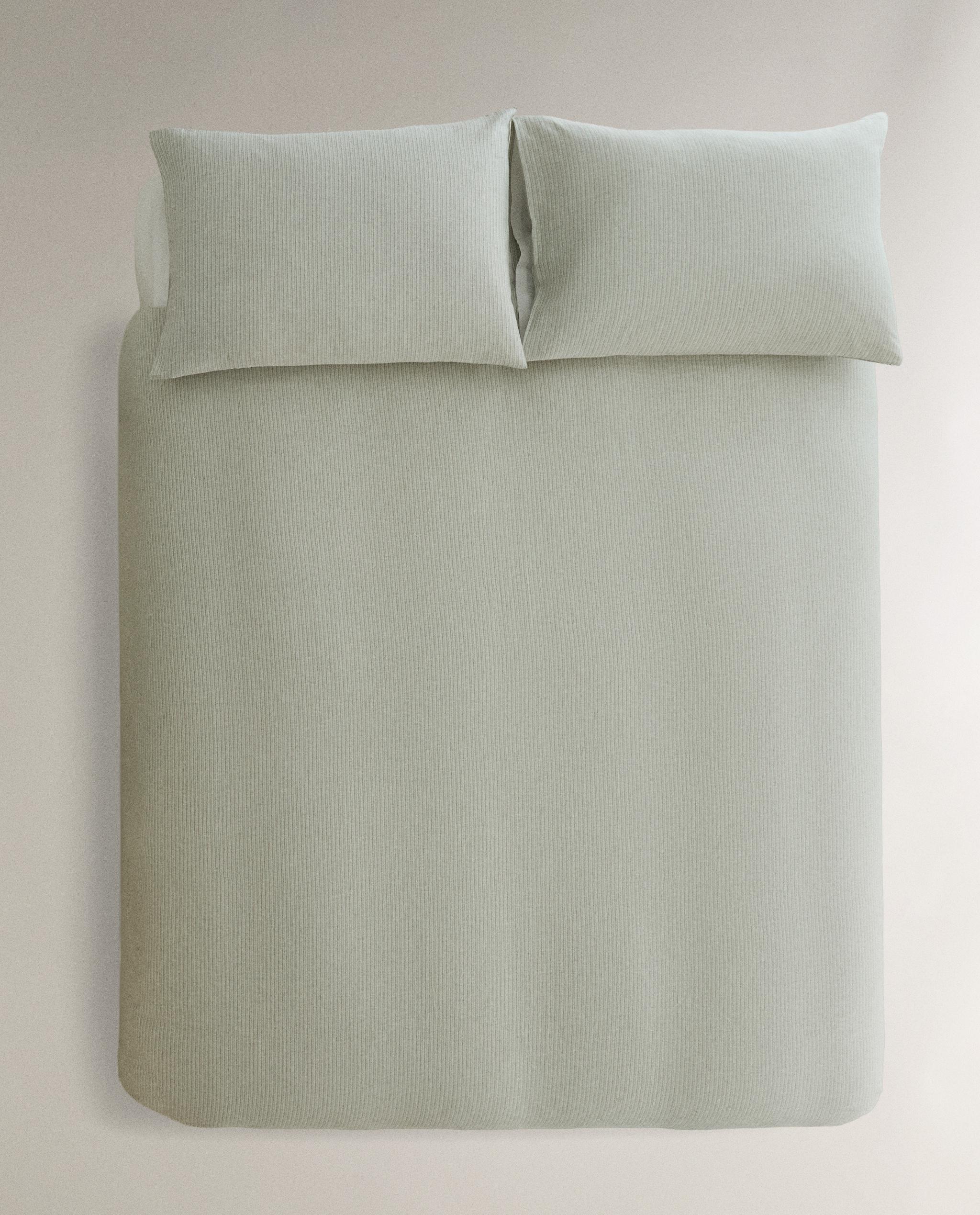 リネン&コットン ストライプ 掛け布団カバー | Zara Home 日本/Japan