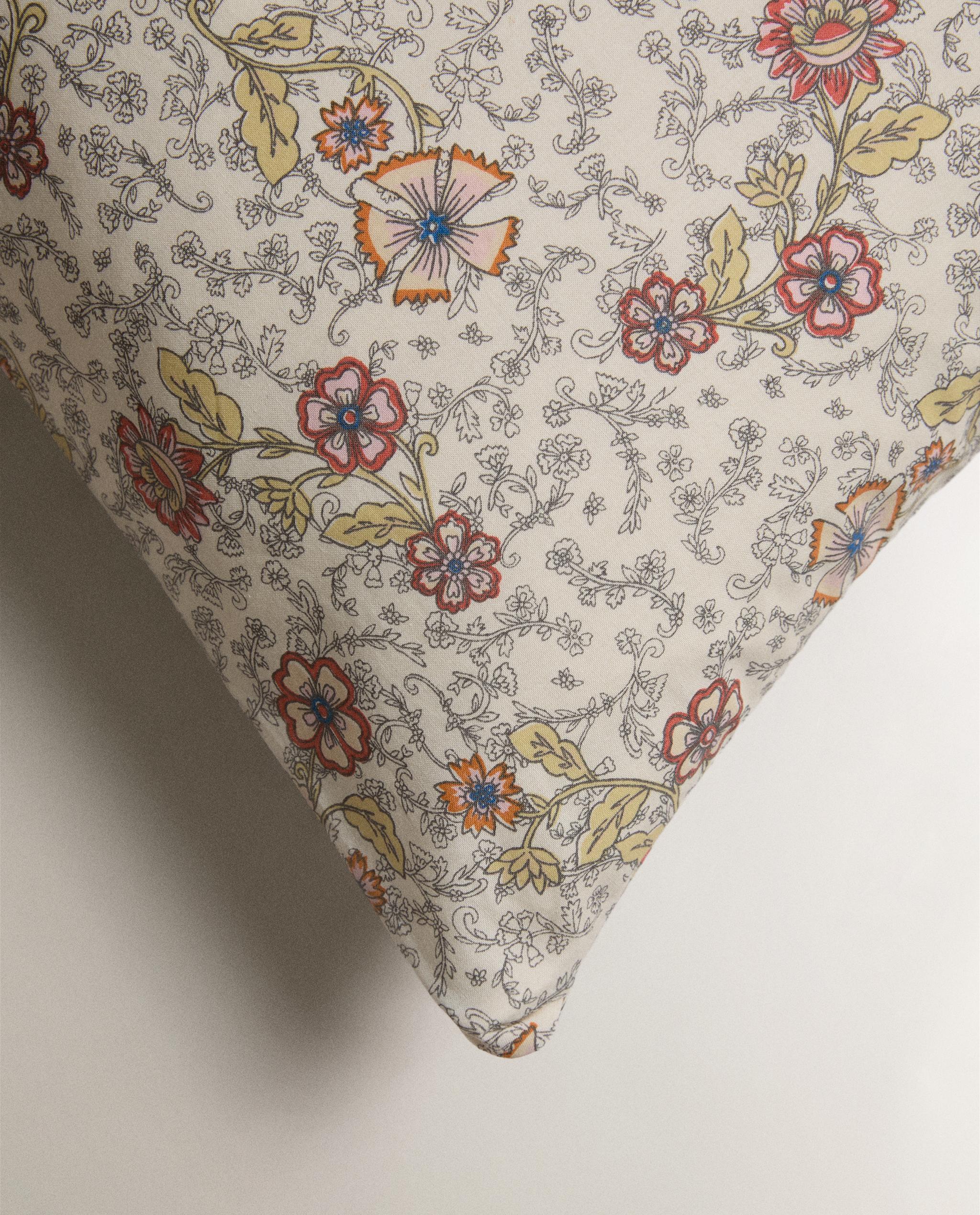 KIDS' FLORAL COTTON PILLOWCASE product thumbnail 6