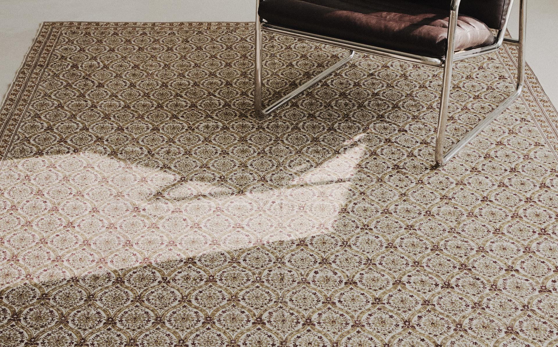 PAISLEY PRINT COTTON RUG PAISLEY PRINT COTTON RUG