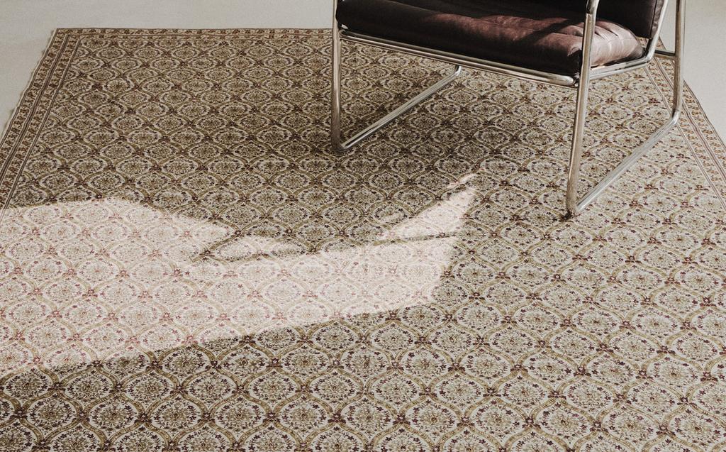 TAPPETO COTONE STAMPATO PAISLEY TAPPETO COTONE STAMPATO PAISLEY