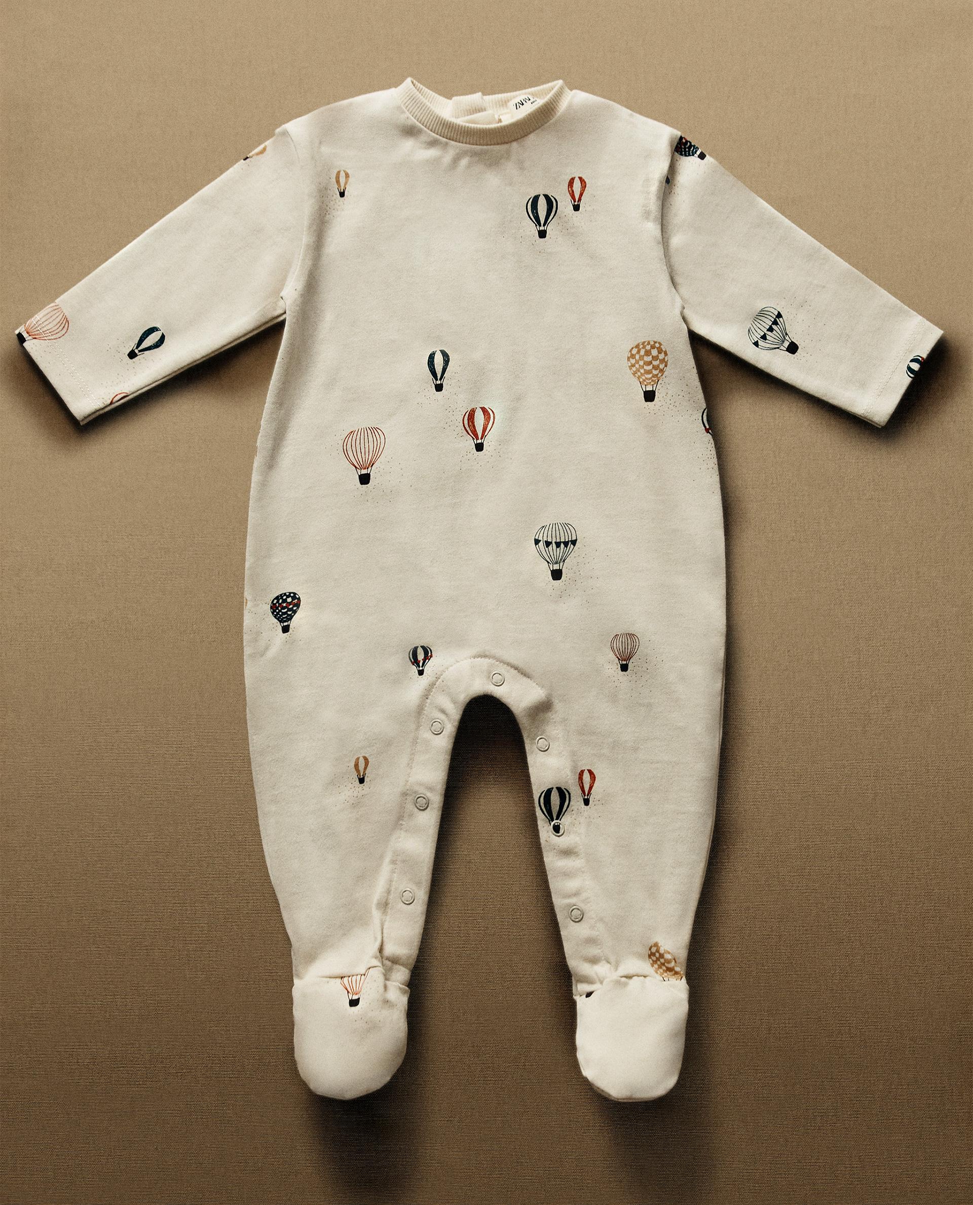BALLOON COTTON JERSEY BABY ROMPER product thumbnail 9