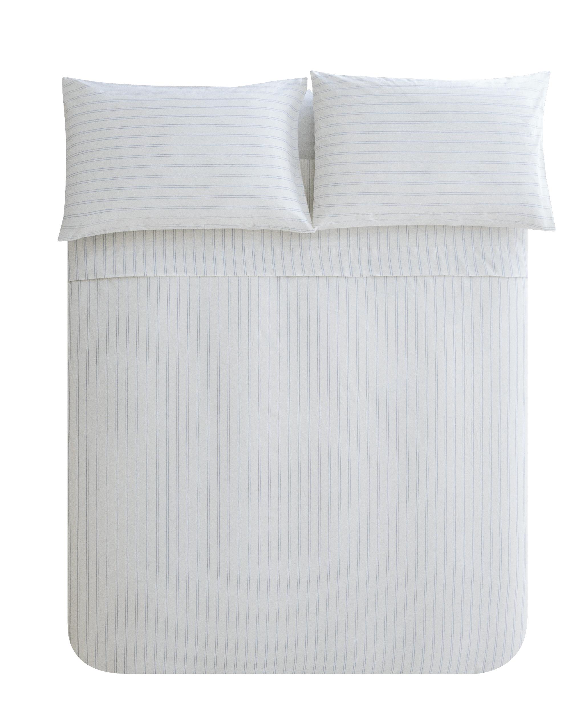 COTTON DUVET COVER WITH DOUBLE STRIPES product thumbnail 7