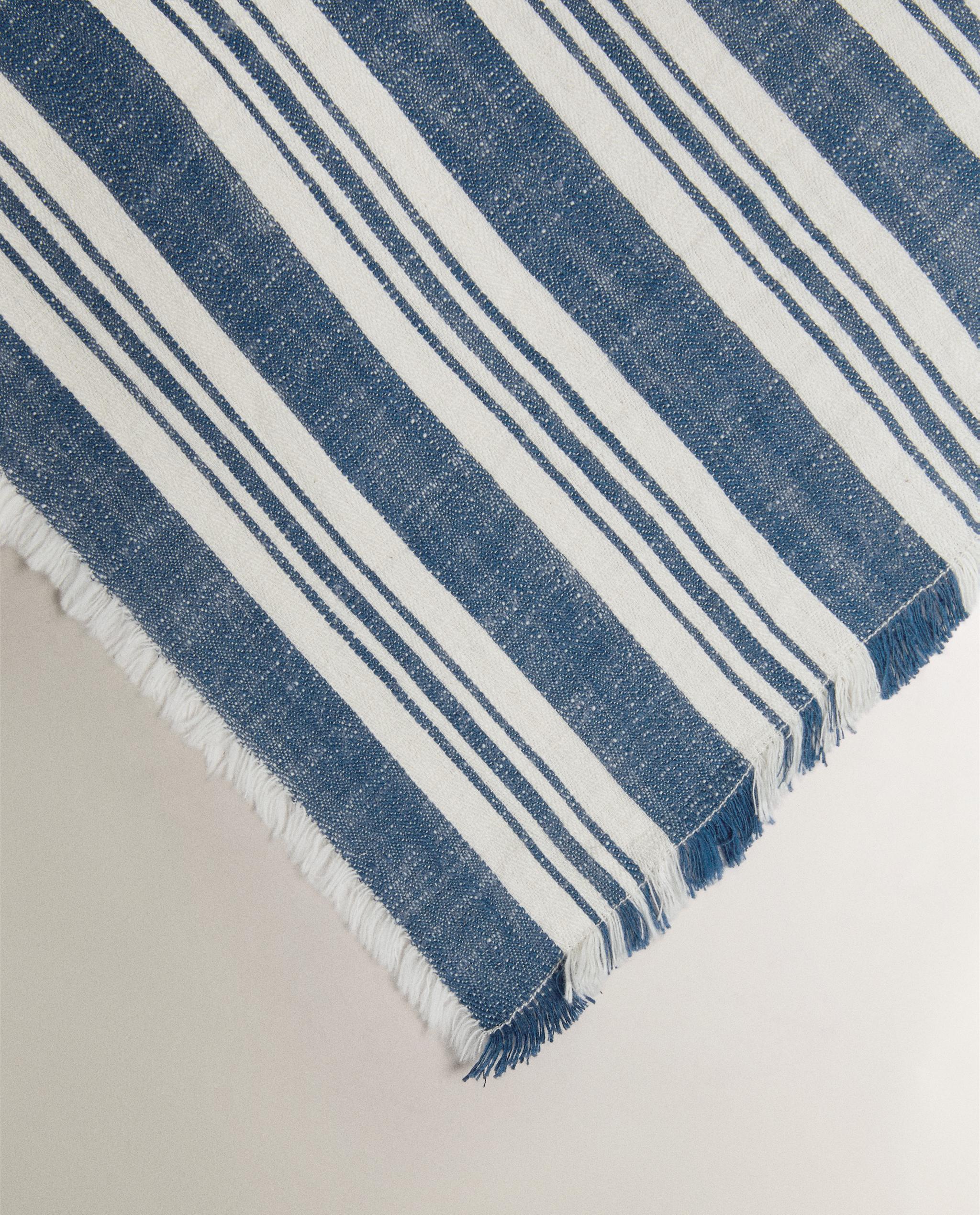 STRIPED COTTON THROW product thumbnail 4