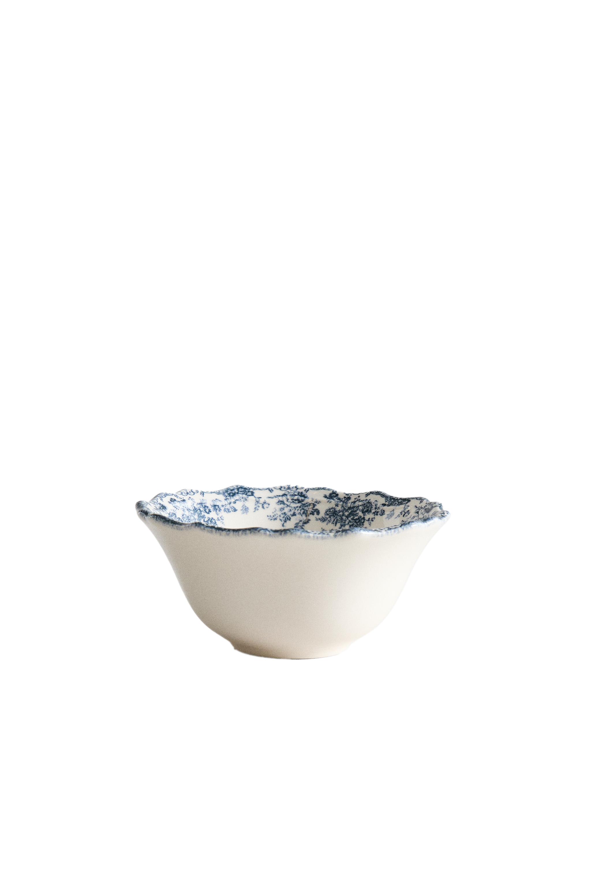 FLORAL EARTHENWARE SNACK BOWL product thumbnail 9