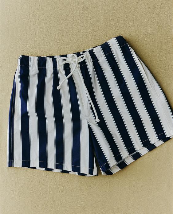 バーティカル ストライプ ビーチ スイムウェア バーティカル ストライプ ビーチ スイムウェア