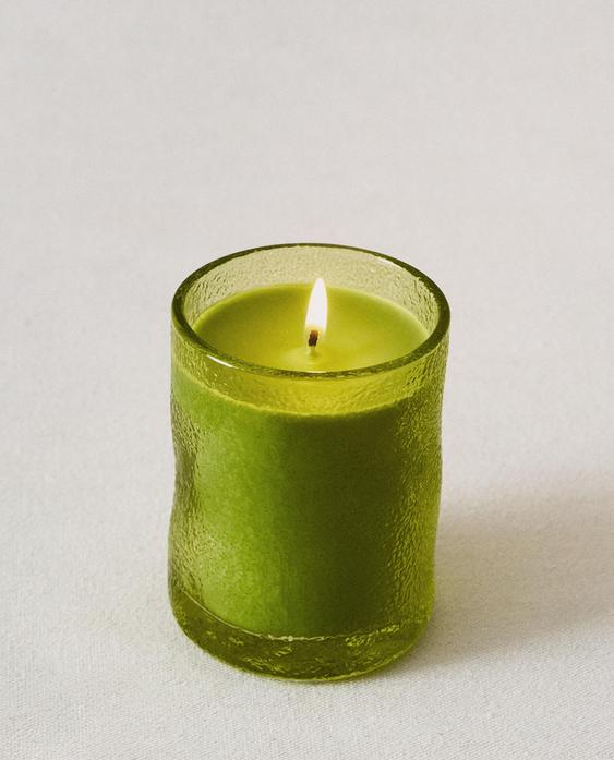 (155 G) LIME & PEPPERMINT SCENTED CANDLE