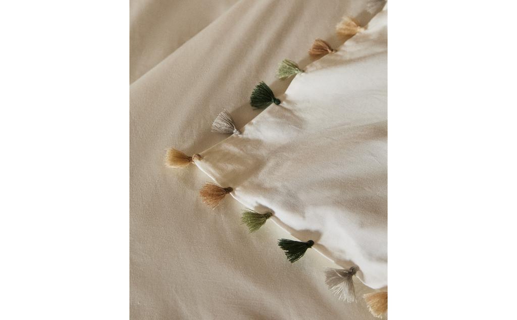 TASSEL DUVET COVER