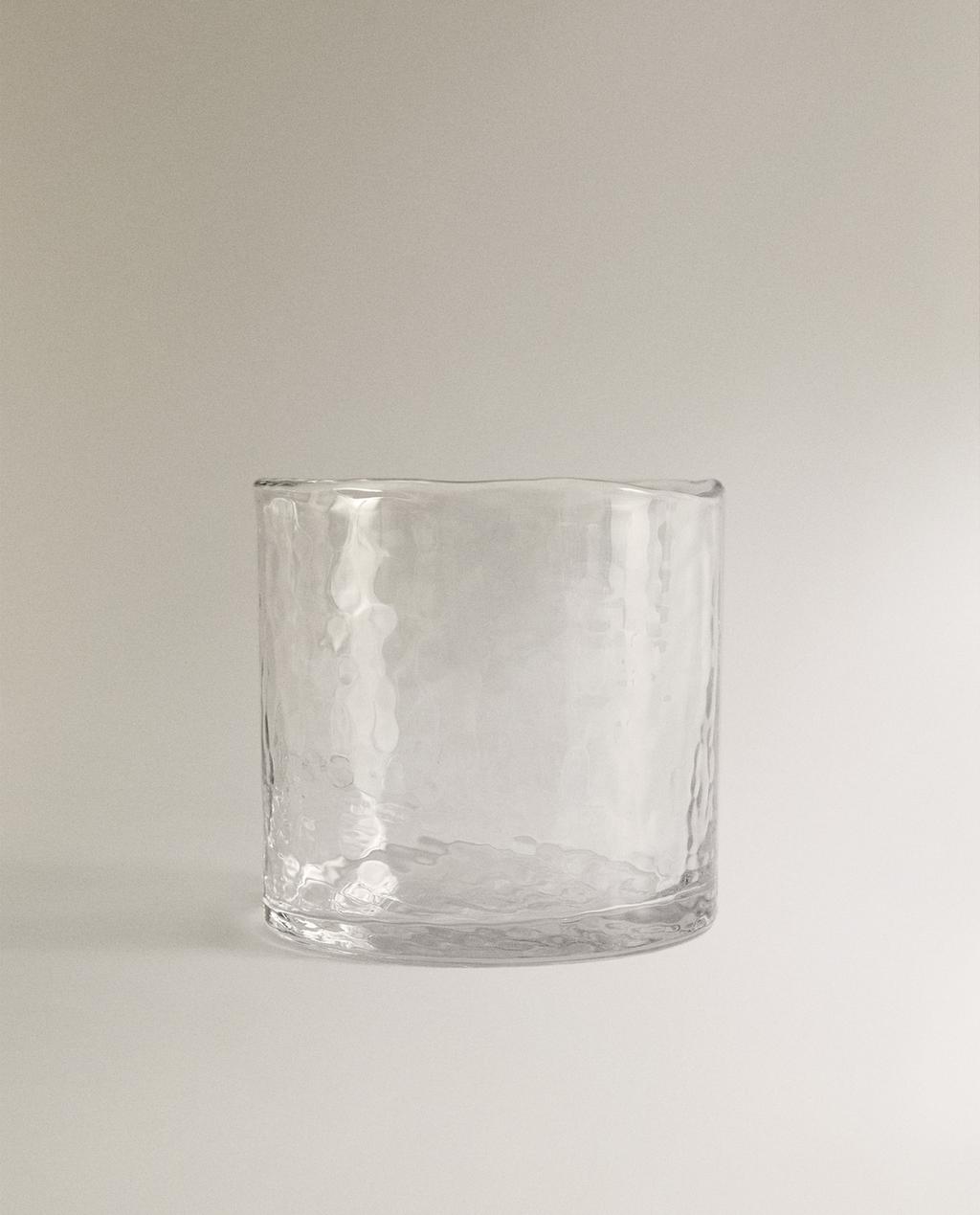 HAMMERED GLASS TUMBLER HAMMERED GLASS TUMBLER