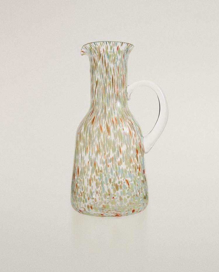 JARRA VIDRIO MULTICOLOR
