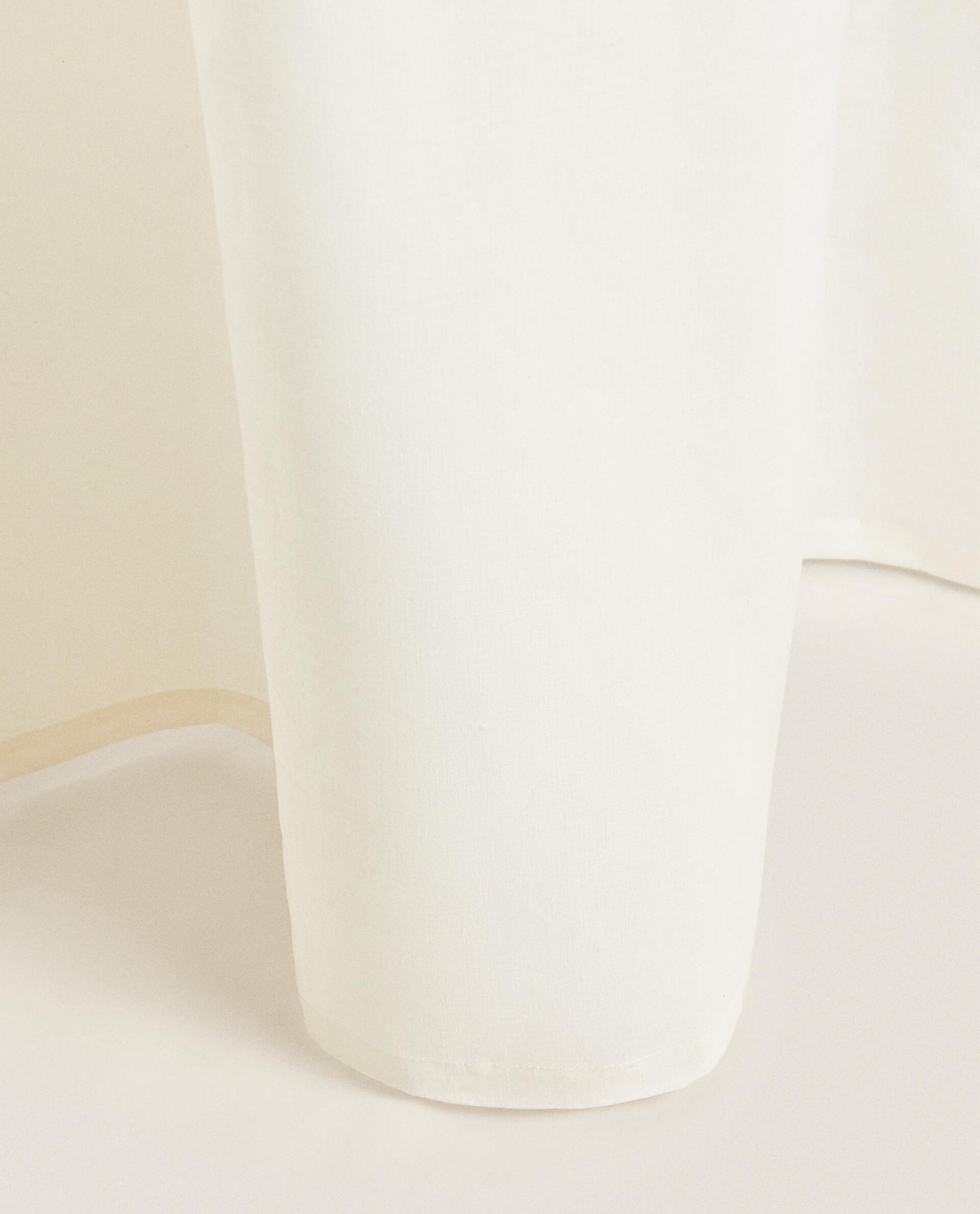 TRANSLUCENT LINEN SHOWER CURTAIN product thumbnail 7