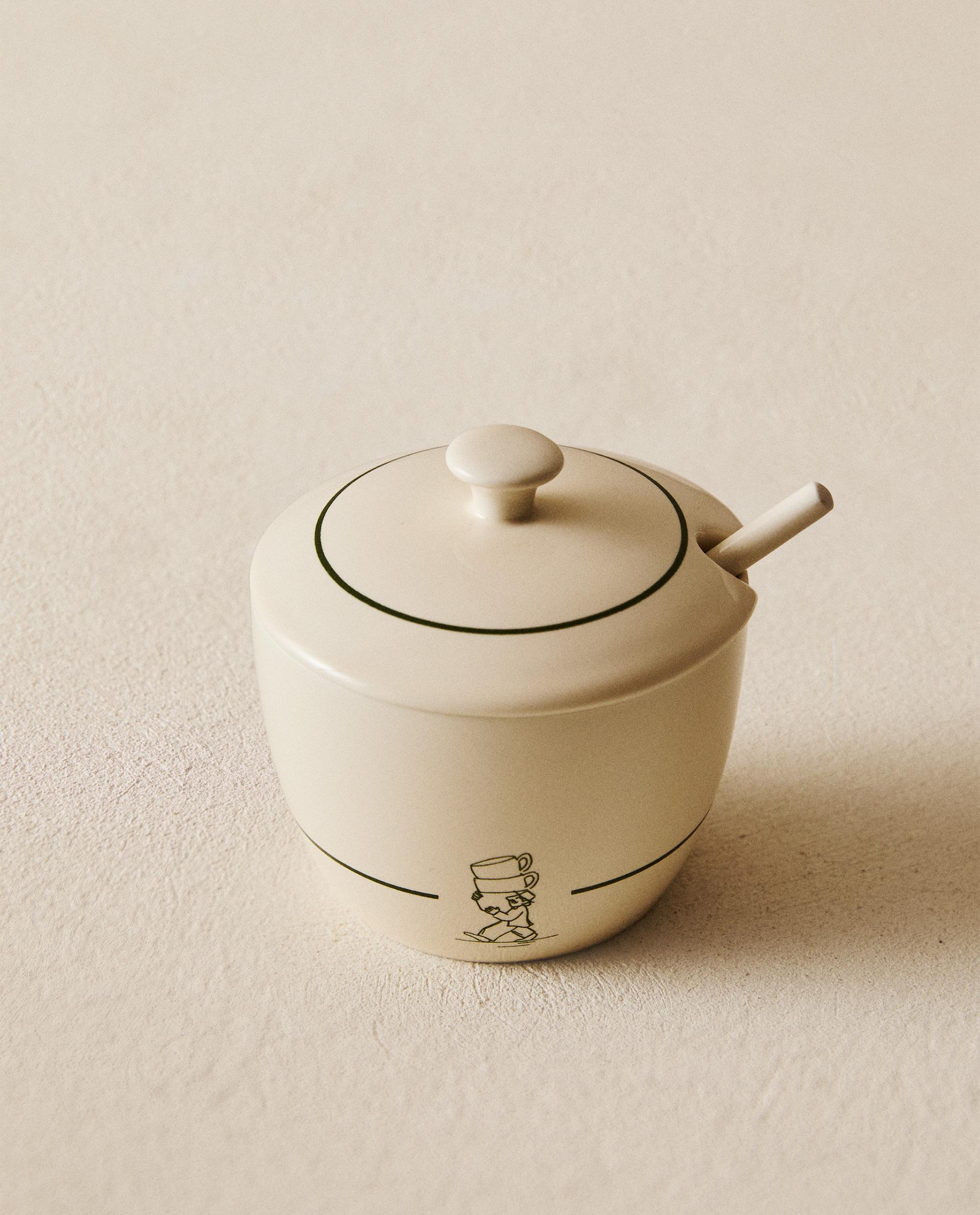 ストーンウェアカフェ シュガーポット | Zara Home 日本/Japan