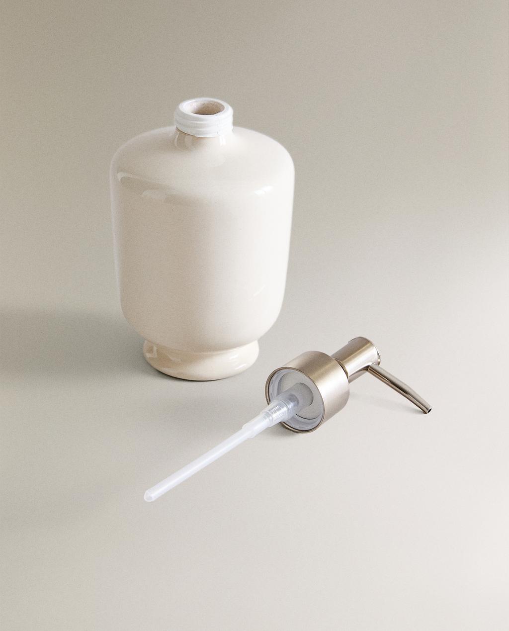 CERAMIC BATHROOM SOAP DISPENSER