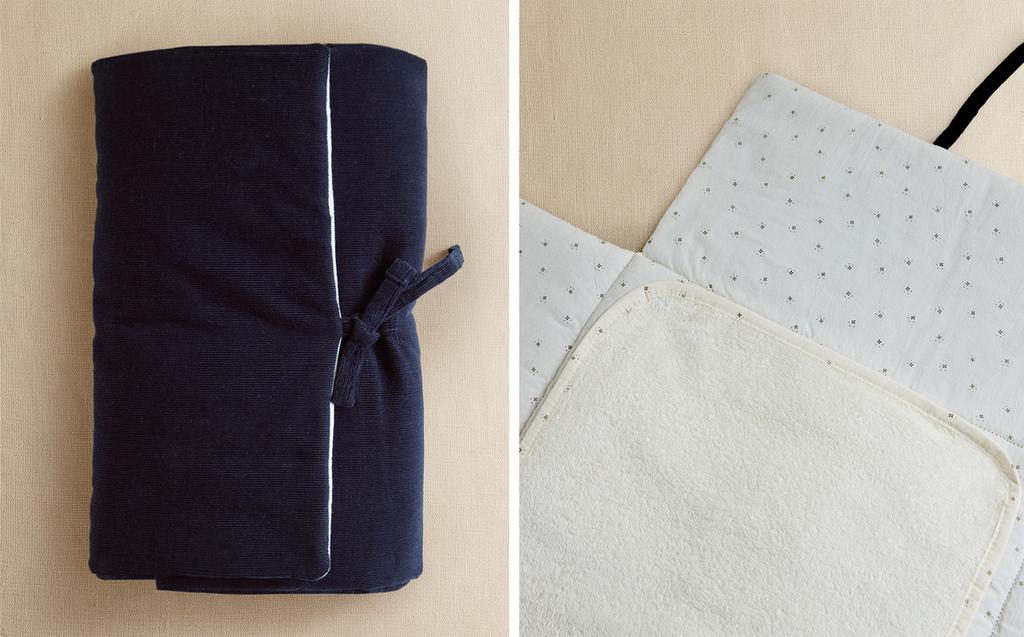 CORDUROY BABY CHANGING MAT