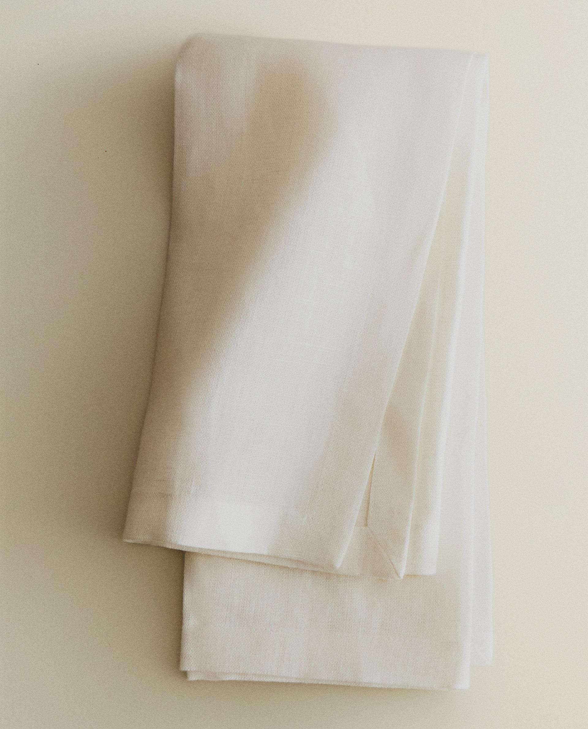 PACK OF PLAIN-COLOURED LINEN NAPKINS product thumbnail 7