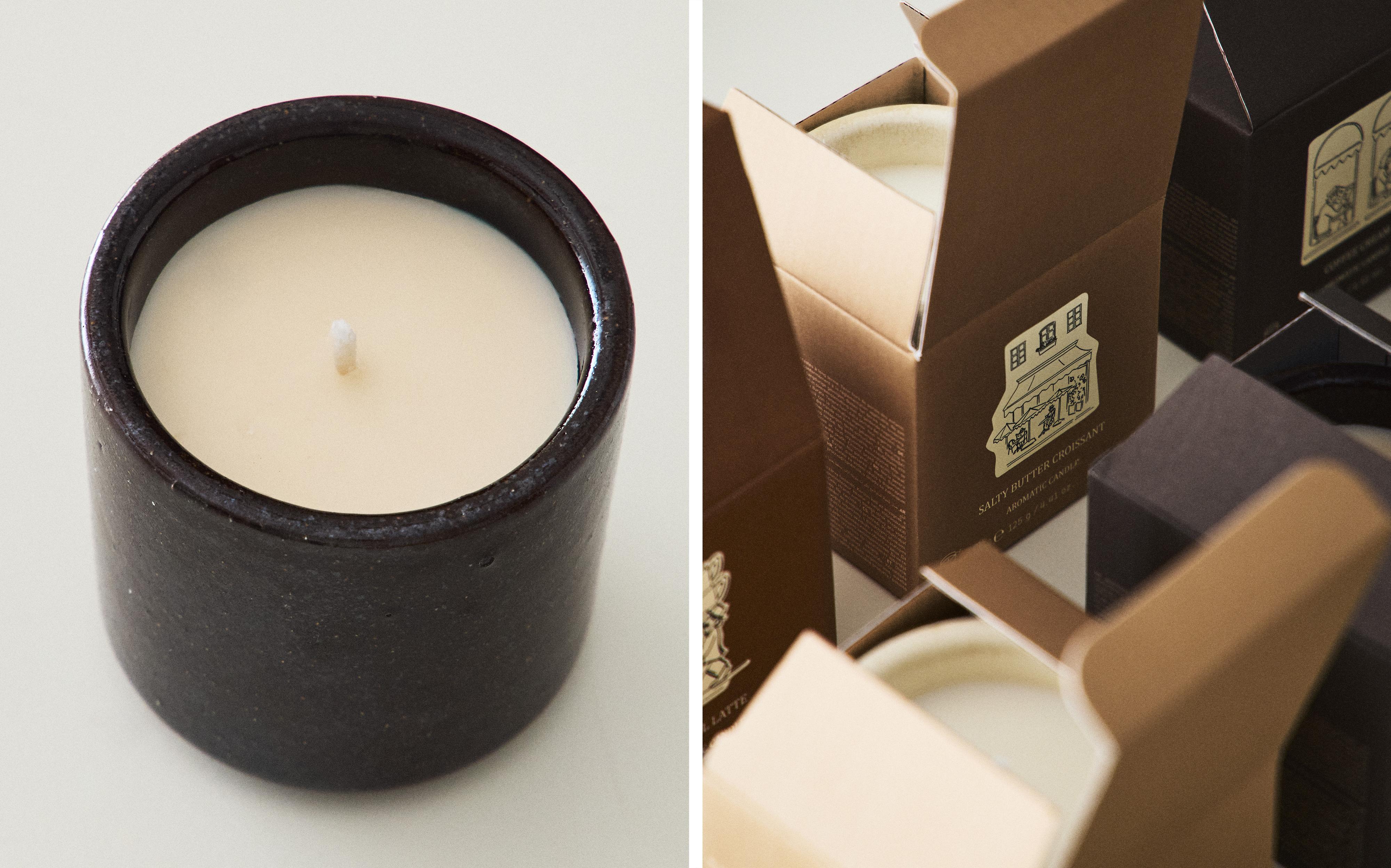 (125 G) COFFEE CREAM SCENTED CANDLE product thumbnail 9