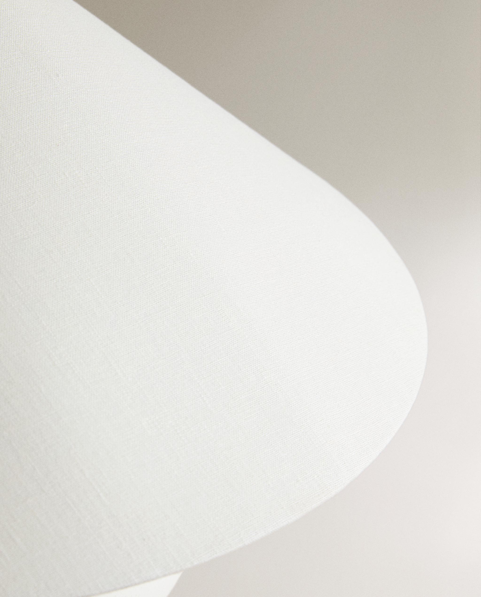 STONEWARE AND LINEN TABLE LAMP product thumbnail 7