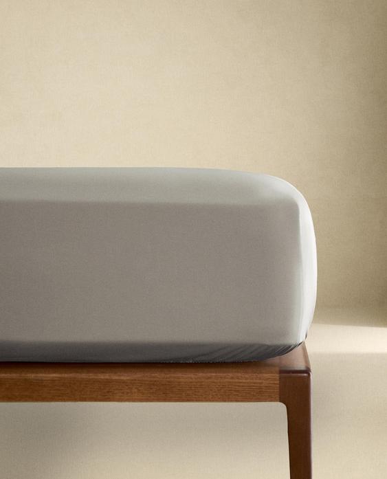 PERCALE FITTED SHEET | 30 CM HIGH (300 THREAD COUNT)