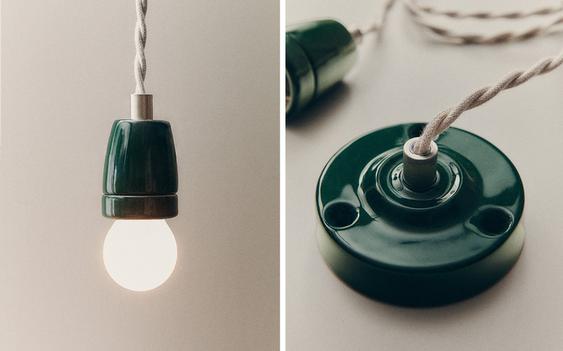 CABLE LÁMPARA TECHO CERÁMICA