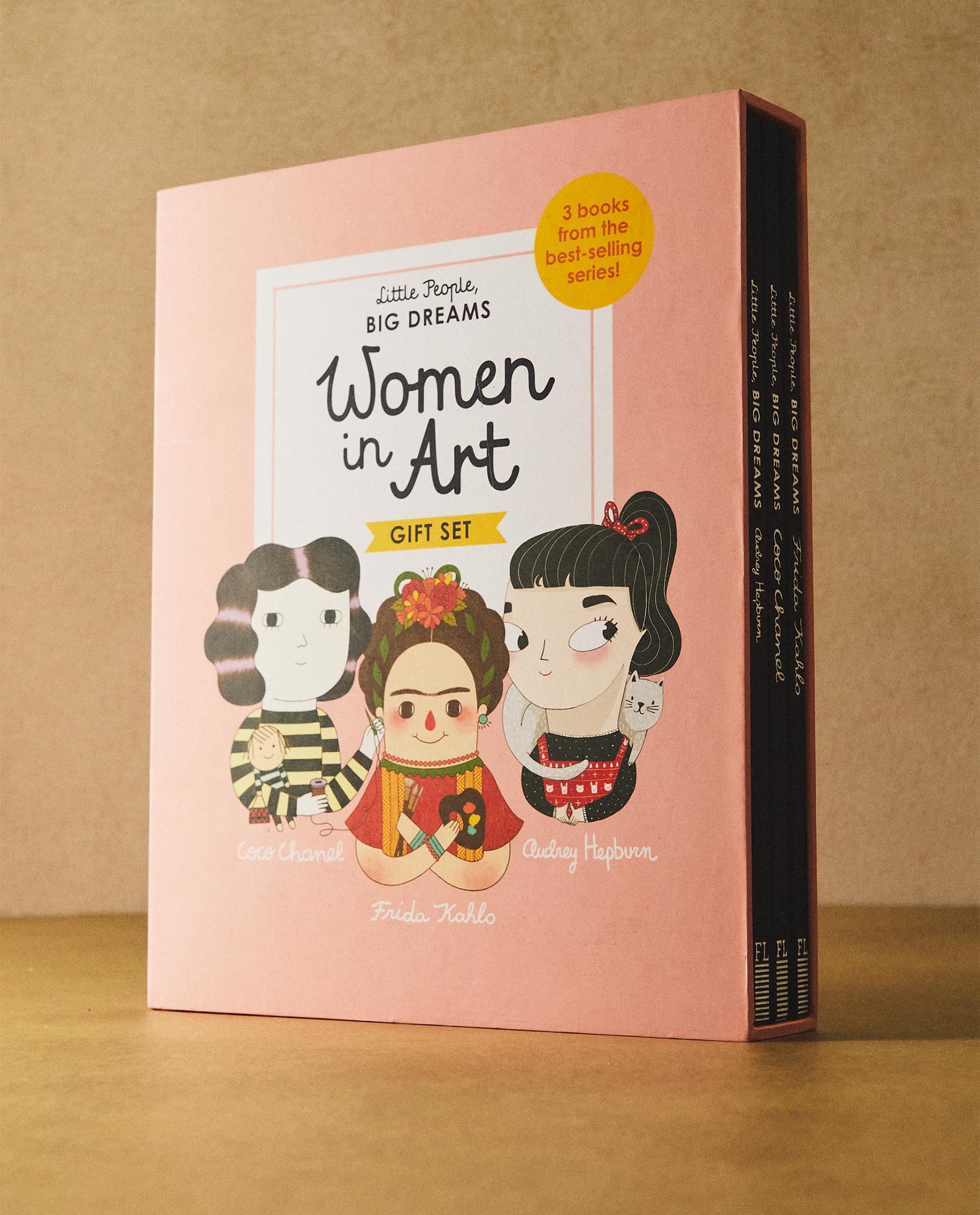 3-PACK KINDERBOEKEN - WOMEN IN ART