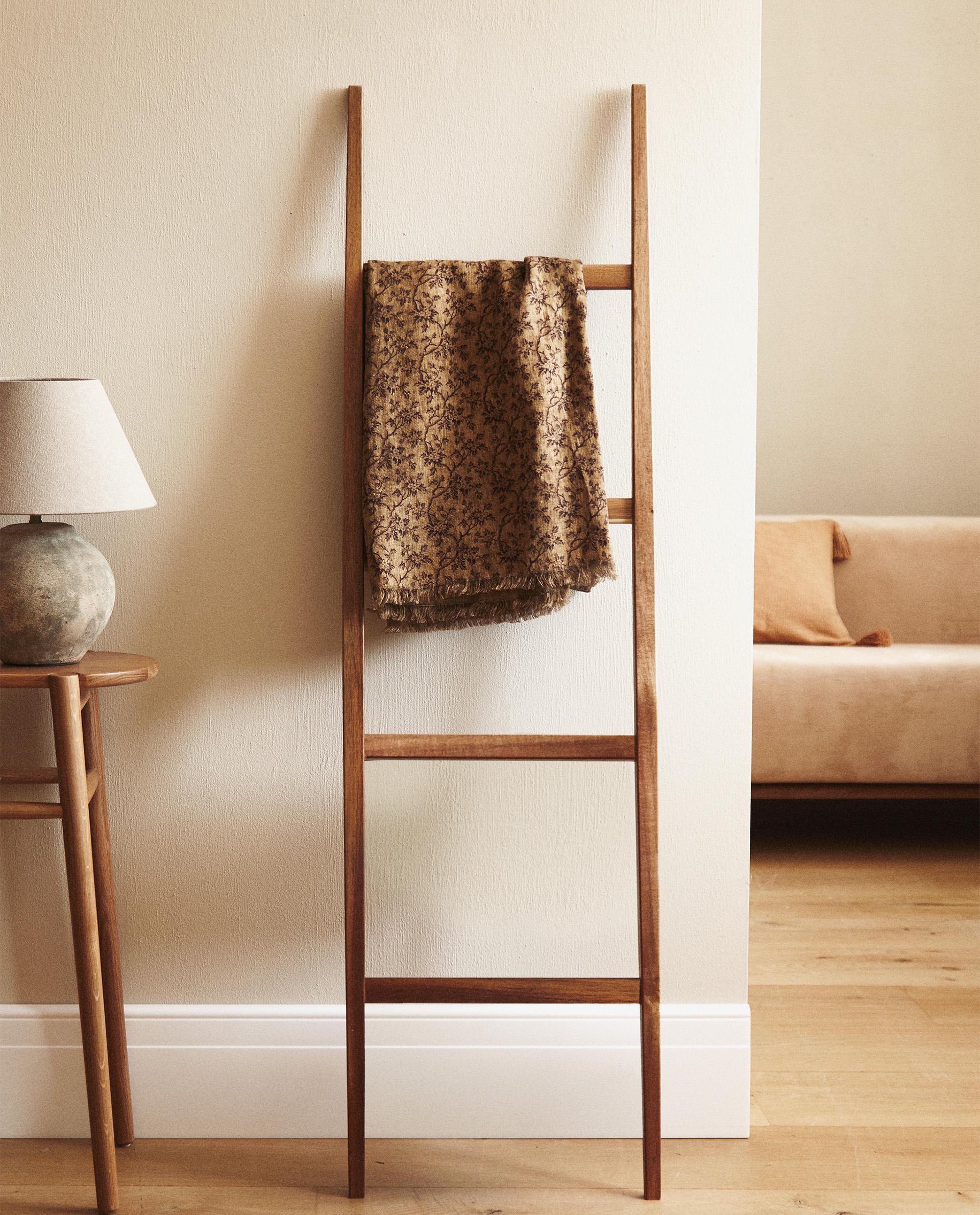ZARA HOME アカシア タオルラック ラダーラック ラック