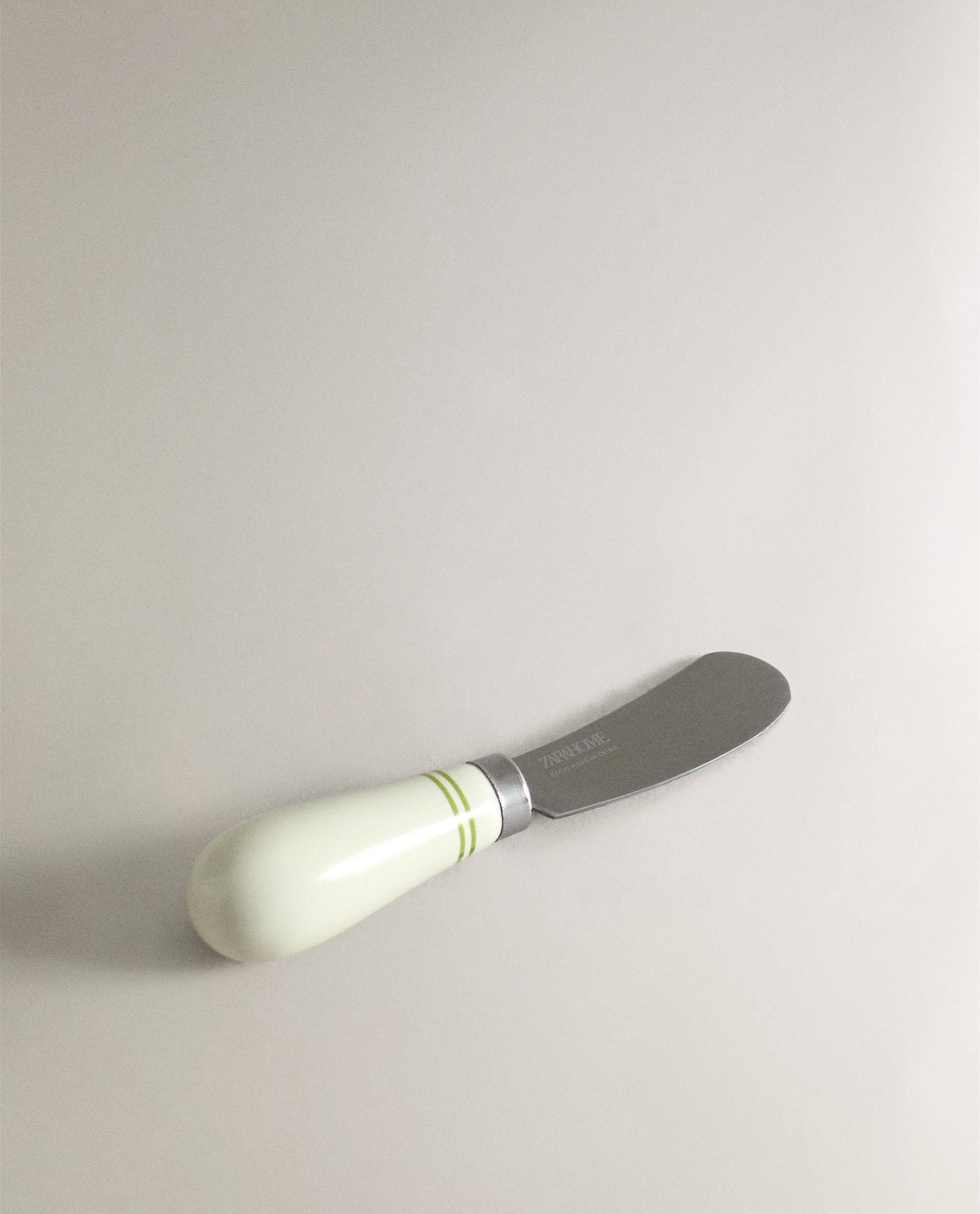 BUTTER KNIFE WITH CERAMIC HANDLE