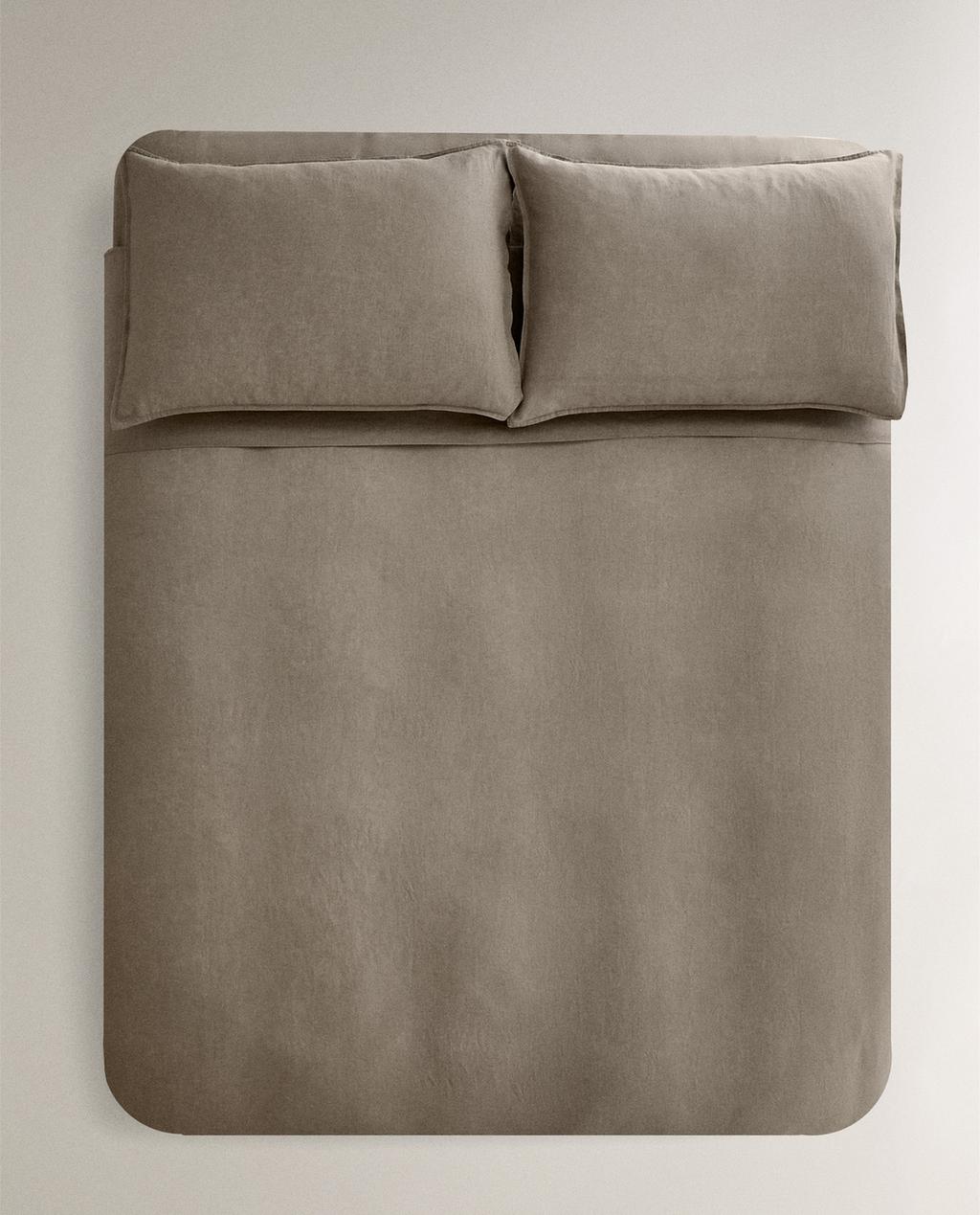 (140 GXM²) WASHED LINEN DUVET COVER