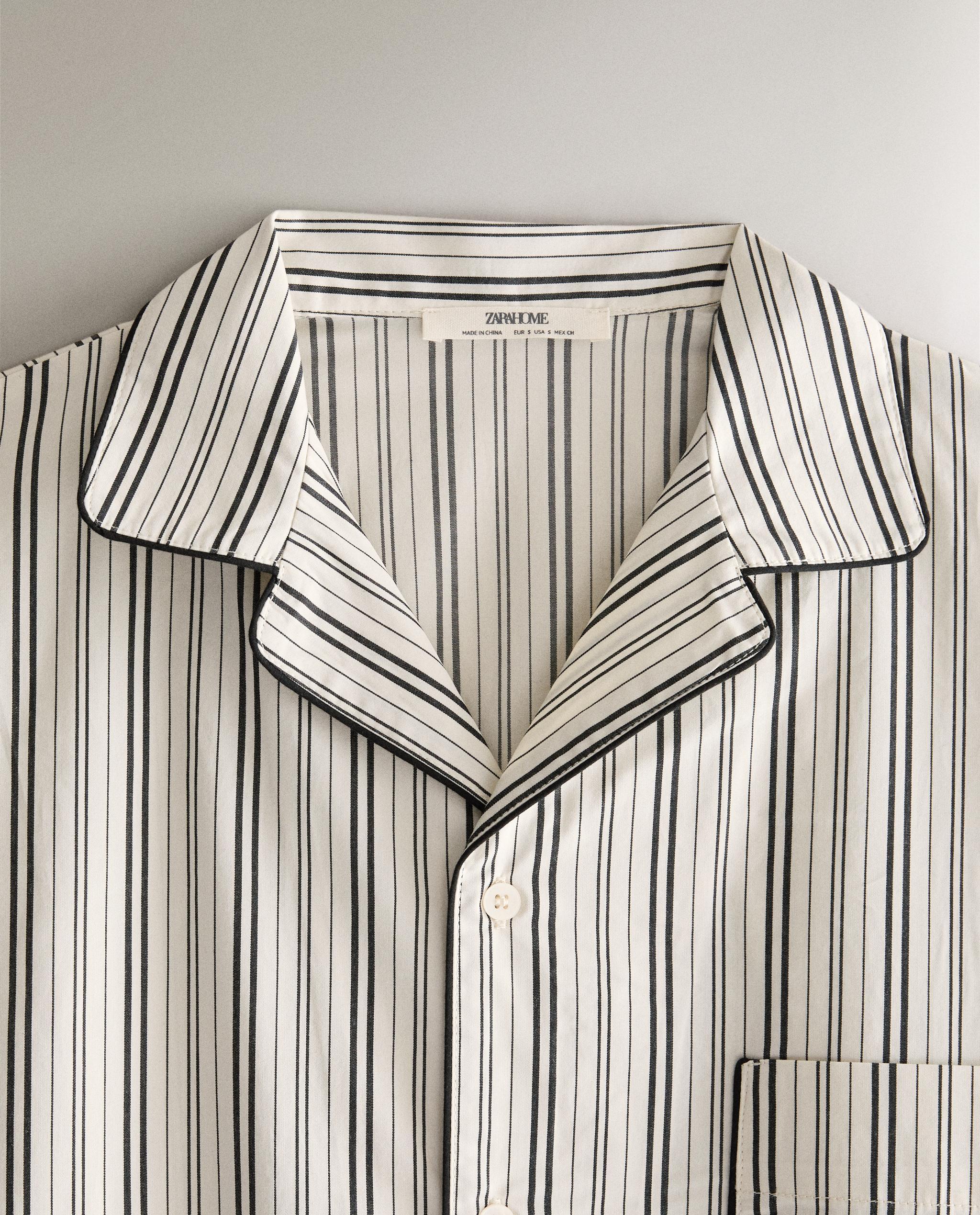 STRIPED COTTON SHIRT product thumbnail 6