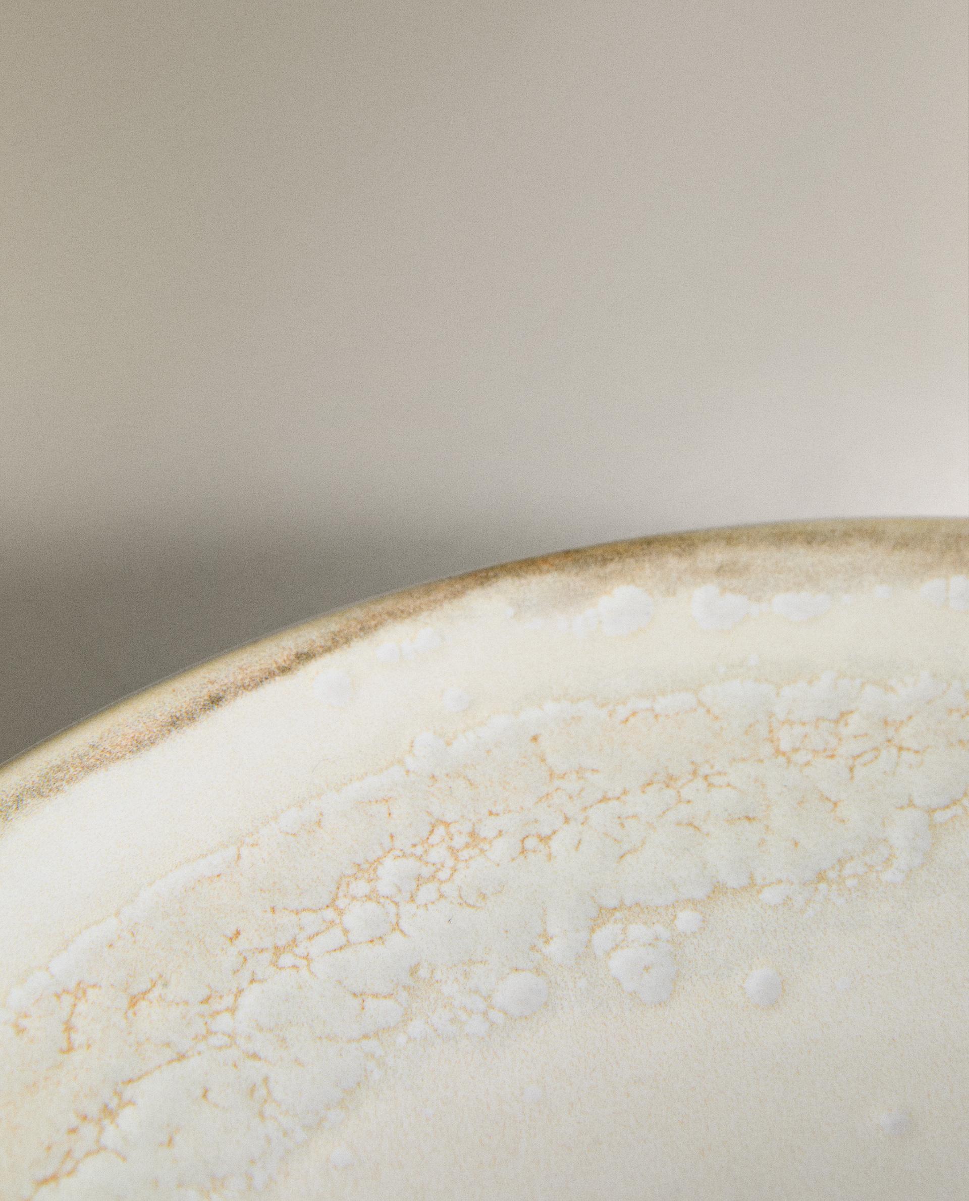 STONEWARE DESSERT PLATE product thumbnail 3